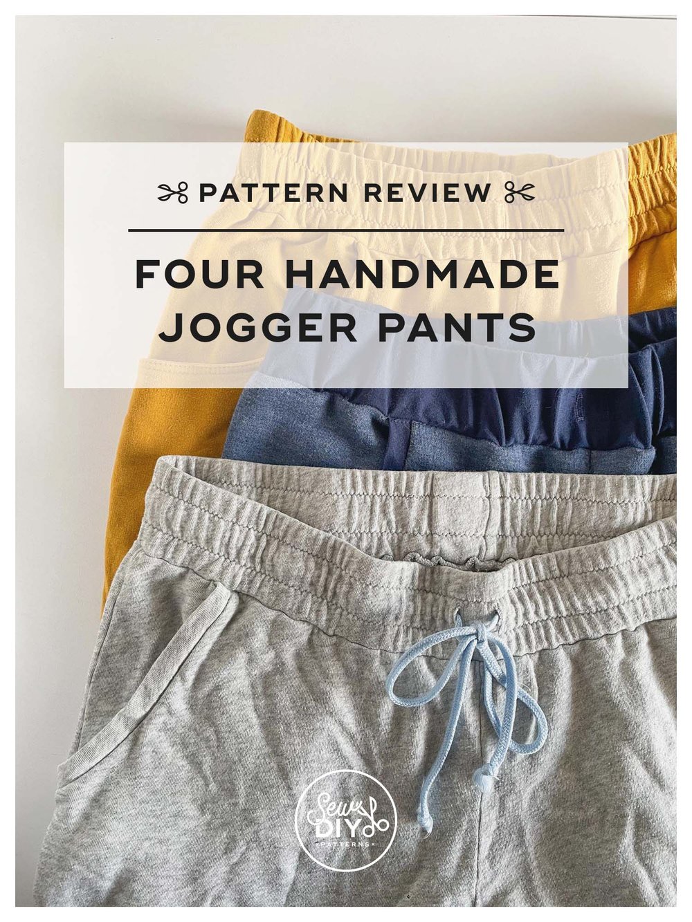VIDEO – Handmade Joggers Four Patterns Reviewed
