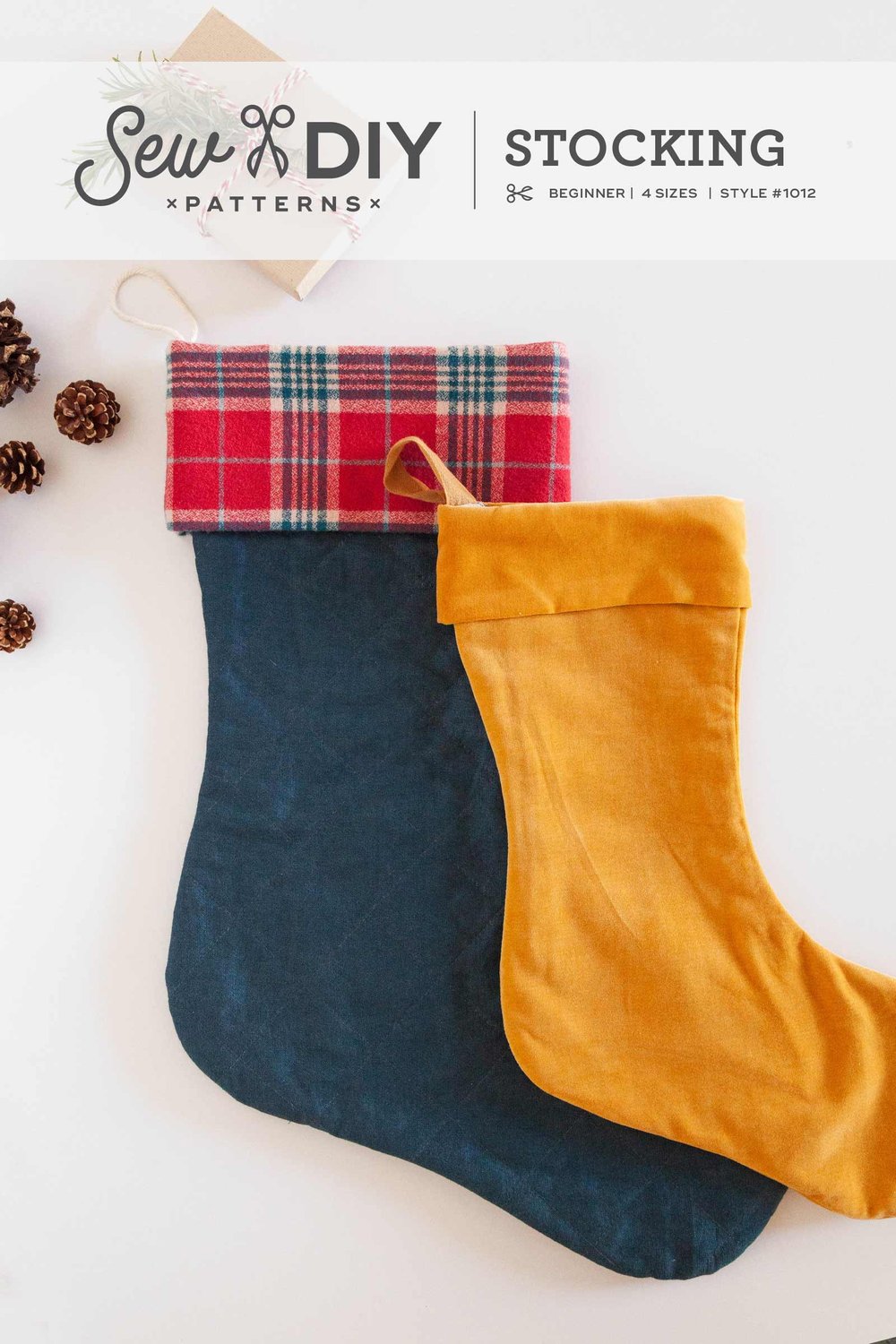 Sew Easy Kits - Christmas Stocking Kit - Various Designs - Sew Scrumptious  Fabrics
