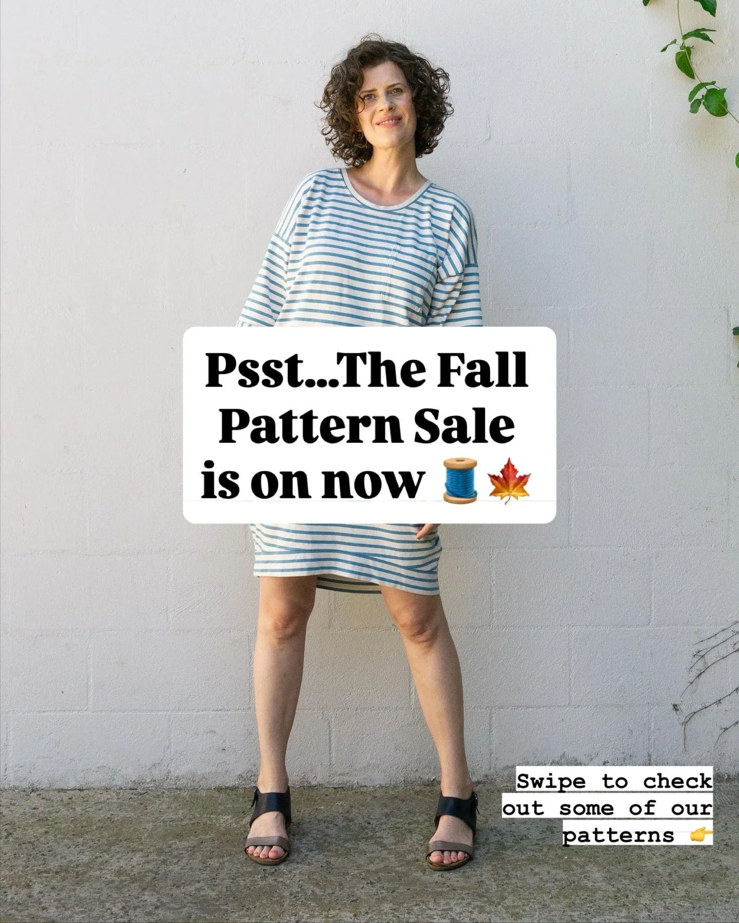 Hello sew-friends! It&rsquo;s time for my biggest sale of the year! 🥳 Now through next Tuesday, Sept 2, you can get 30% off patterns, printables and drafting manuals. 🧵(See more details below.)

👉 Swipe through for a few of my top picks. 

✨ Use c