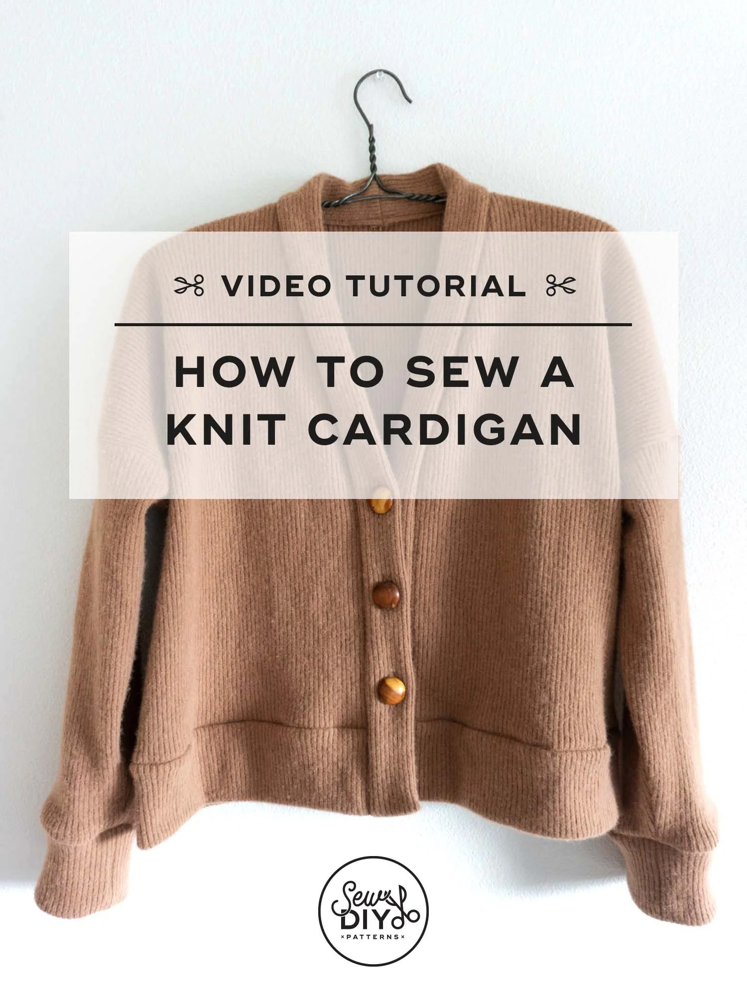 Video—How to Sew a Cardigan