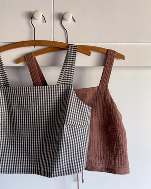 How to sew the Eva Crop Top — Minimalist sewalong Video — Sew DIY