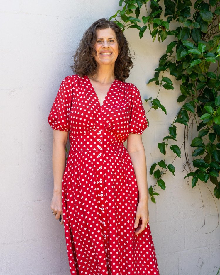 DIY Button Front Dress — A review of the Belle Dress by StyleArc — Sew DIY