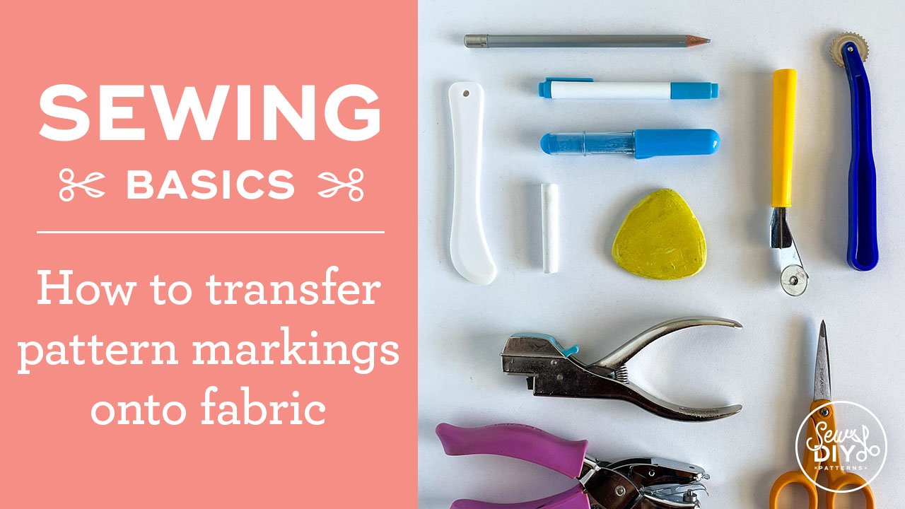 How to Transfer Pattern Markings onto Fabric — Sew DIY