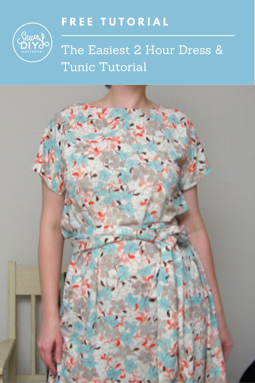 Two Hour Dress/Tunic — Sew DIY