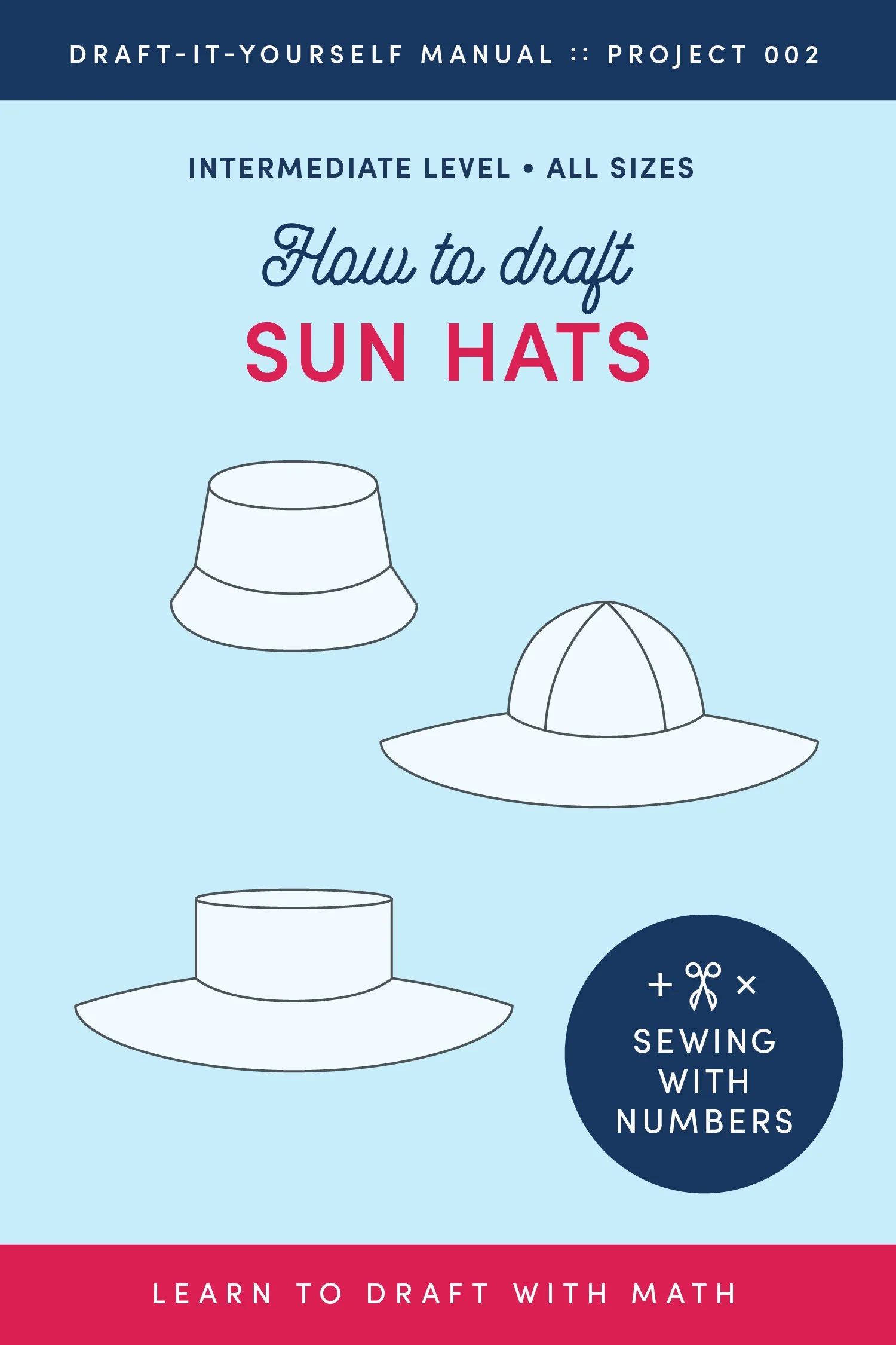 Drafting Manual: How to Draft Sun Hats