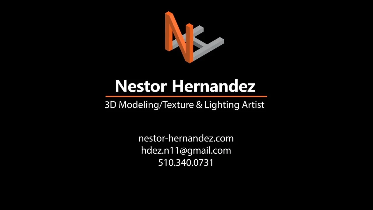 Lighting Demo Reel - Nestor Hernandez