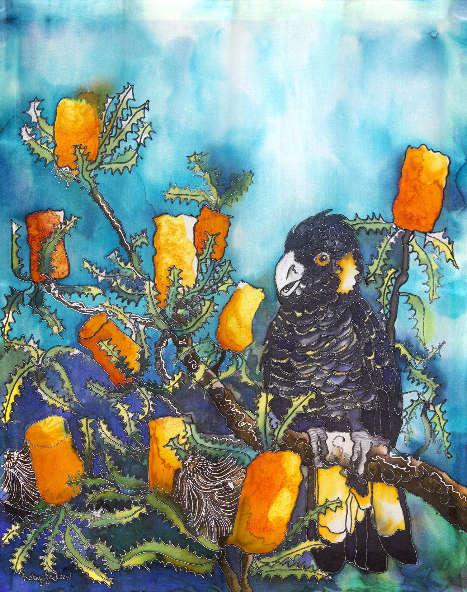 384 Yellow Tail Banksia Munch $790
