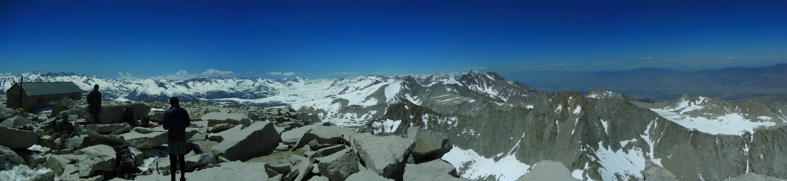 The summit of Mt. Whitney.