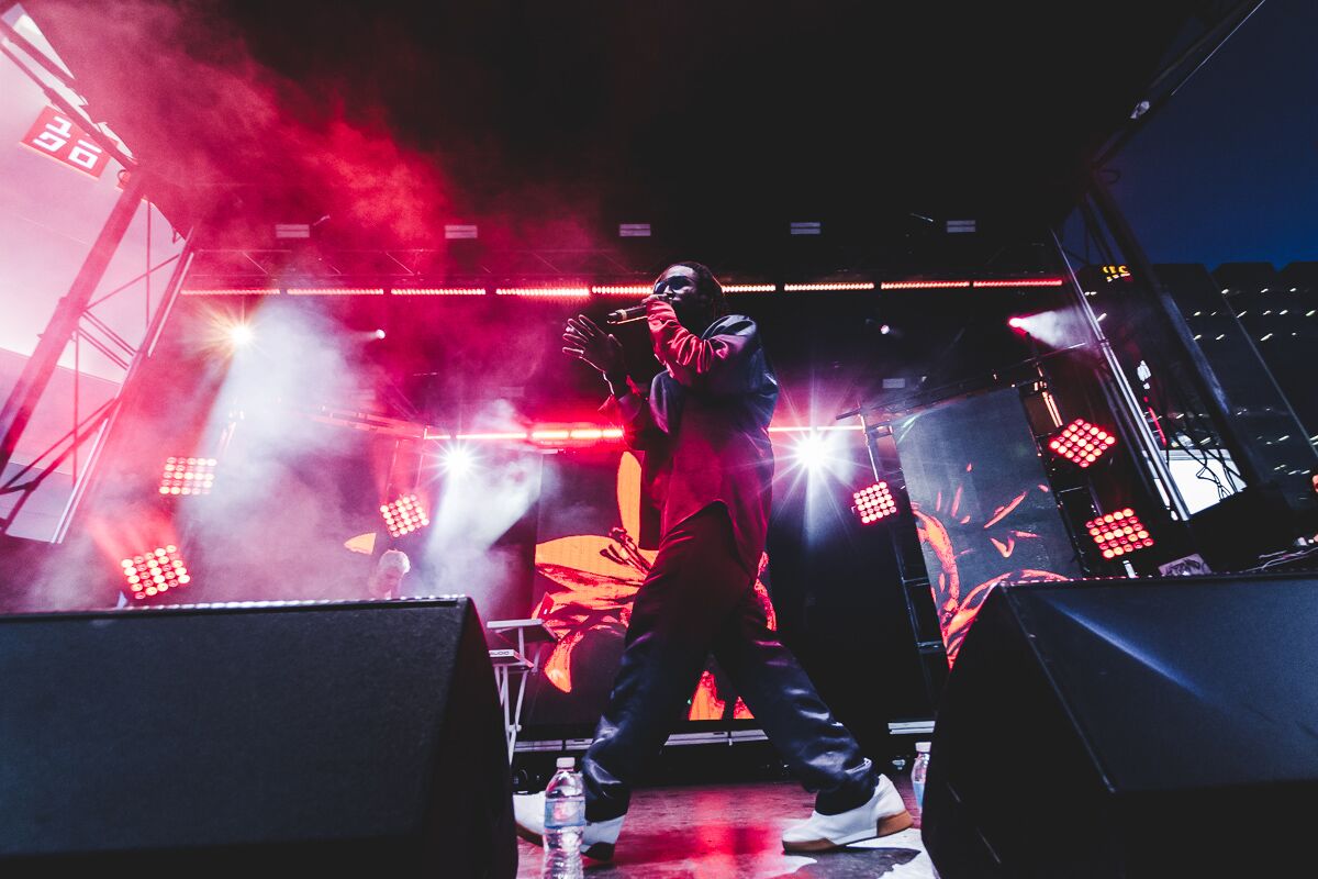 Jazz Cartier/NXNE 2018 Design/Program/Op: Jon Stanners (RRE) Photo: Kaylee Smoke