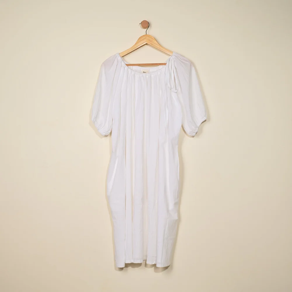 knee length dresses for ladies Sydney Cotton Midi Dress *Savannah Taylor Exclusive* M / Blue main image 1