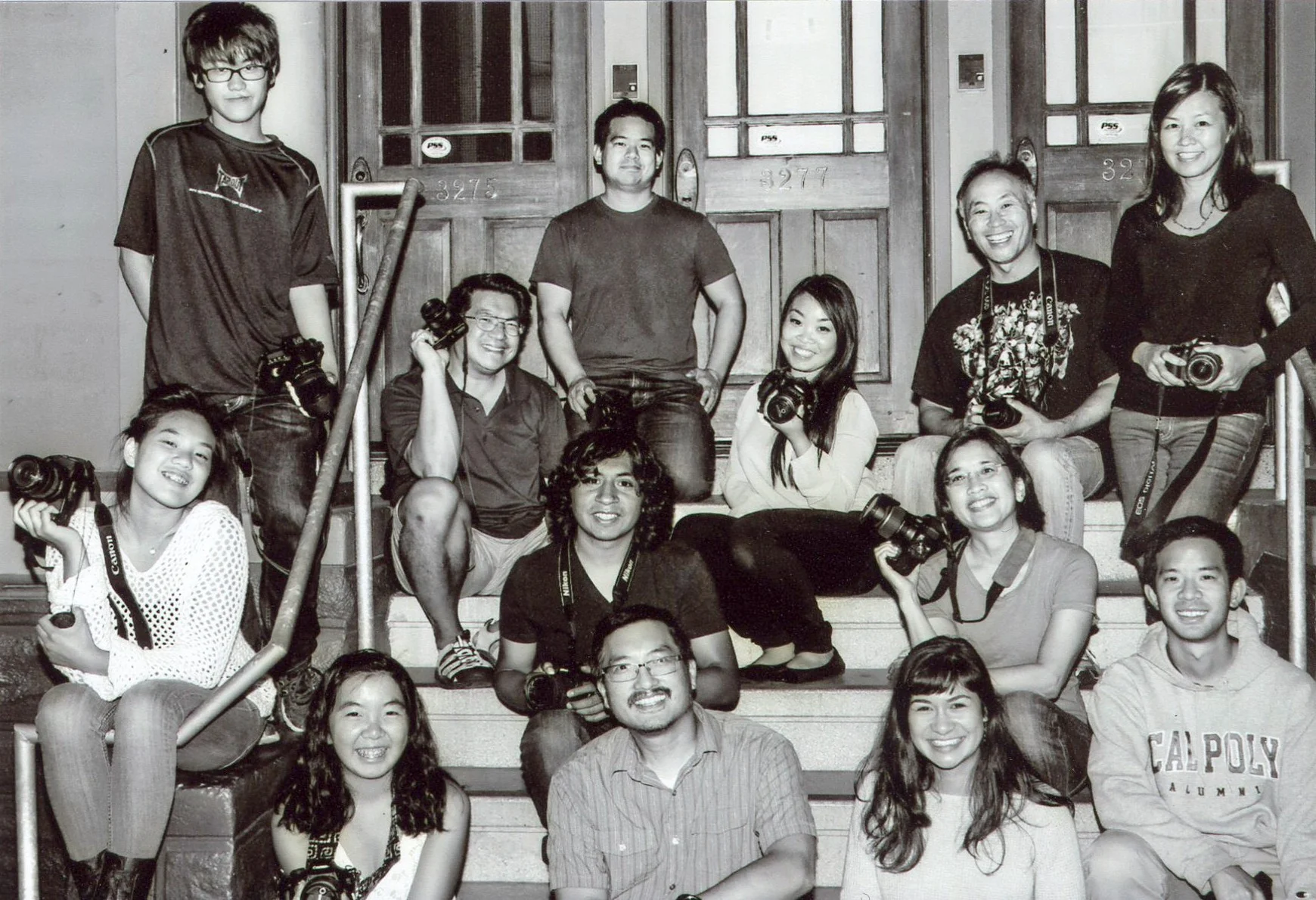 (Almost) the whole 7X7 photography team.