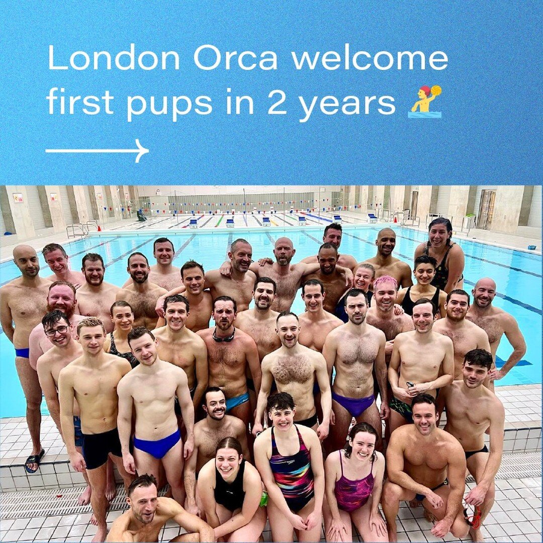 It's great to be back in the water with @london_orca's Learn to Play programme once more! 
&bull;
&bull;
&bull;
&bull;
#champagnewaterpolo #waterpolo #instagay #lgbtq #pride #inclusive #londonorca #outtoswim #ots #orca #outtoswim #waterpolo #londonor