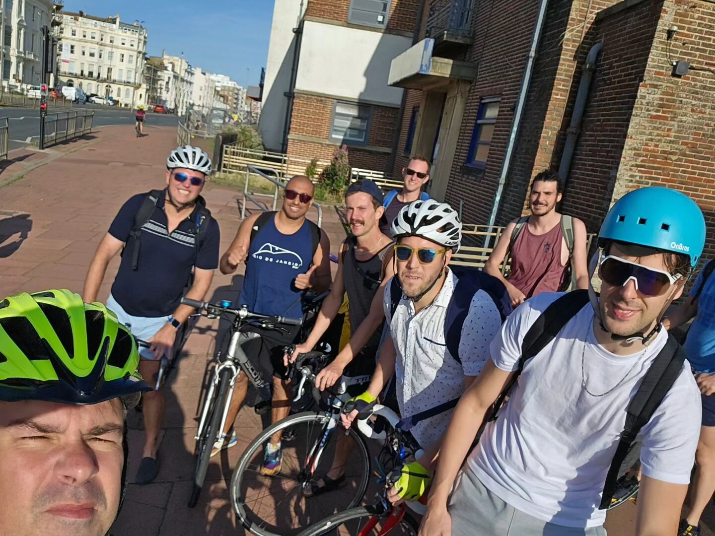 When over half the team cycle to the Saturday swimming session. 

@outtoswim @swimengland #gayswimming #lgbtcommunity🌈 #Lgbtswimming #gaysports  #lesbian #gay #bisexual #trans #queer #gaycyclist #gaycycling #lgbtcycling #lgbtcyclist  #queercycling
#