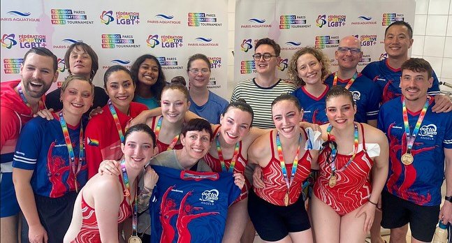 Our Angeles @outtoswimangels 🏊🏾🏅🌈&hearts;️
#outtoswim #swim #outtoswimangels