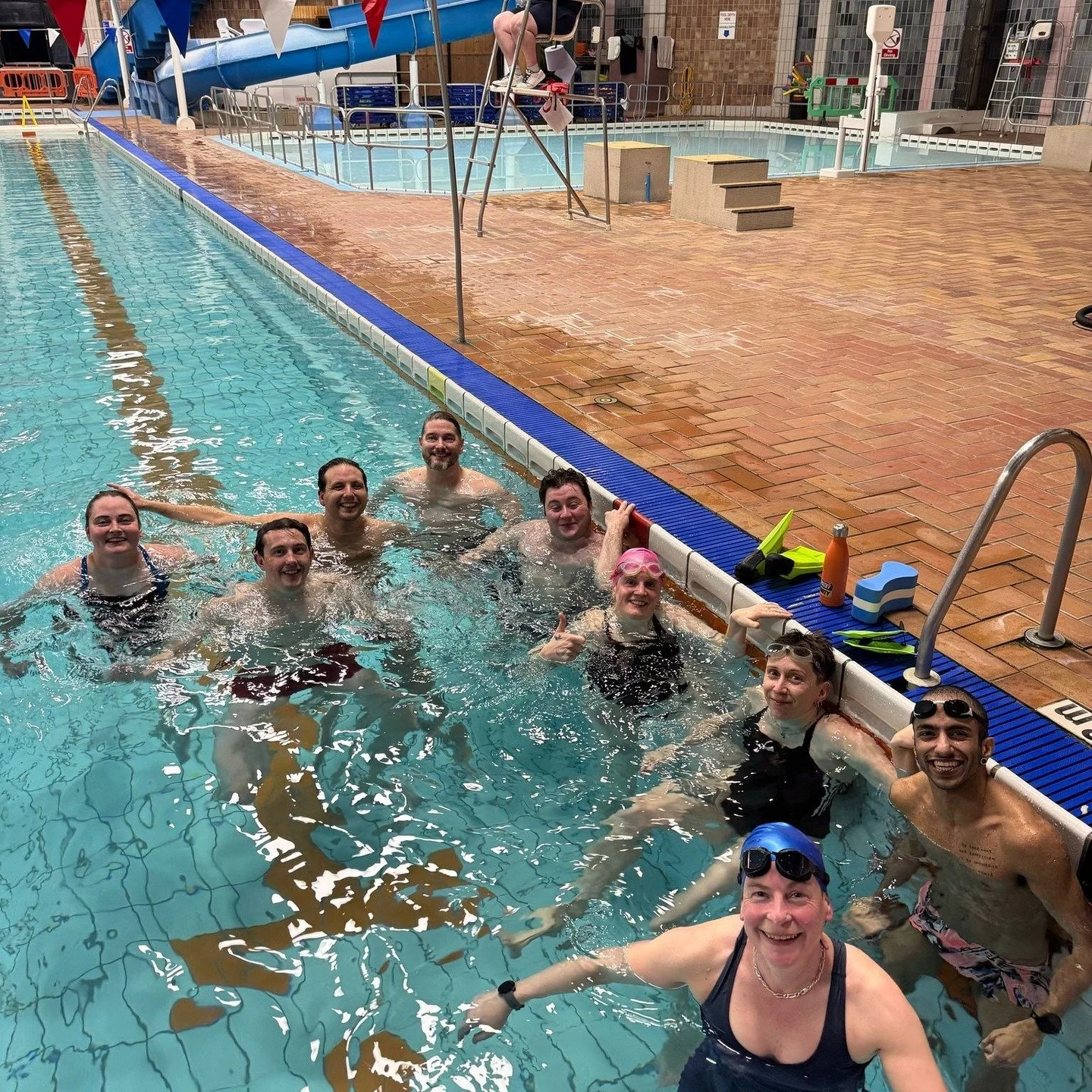 Making a splash on a Monday night at 8:30 pm at The Prince Regent Swimming Complex in the heart of #Brighton. The pool is buzzing as our members glide, dive, and power through the water in our hour-long session. The pool is calling&mdash;are you read