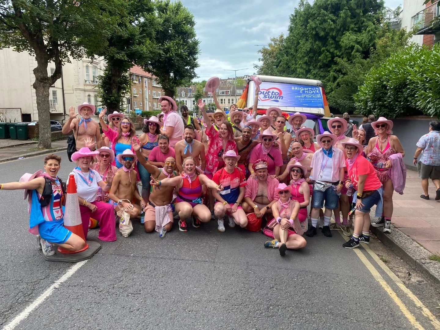 50 members marched and danced through #Brighton and #Hove as part of @PrideBrighton 2025! 🏳️&zwj;🌈💃

Representing our vibrant swimming community from #Brighton, #Bournemouth, and Brighton Swimming Club, we proudly celebrated our diversity and radi