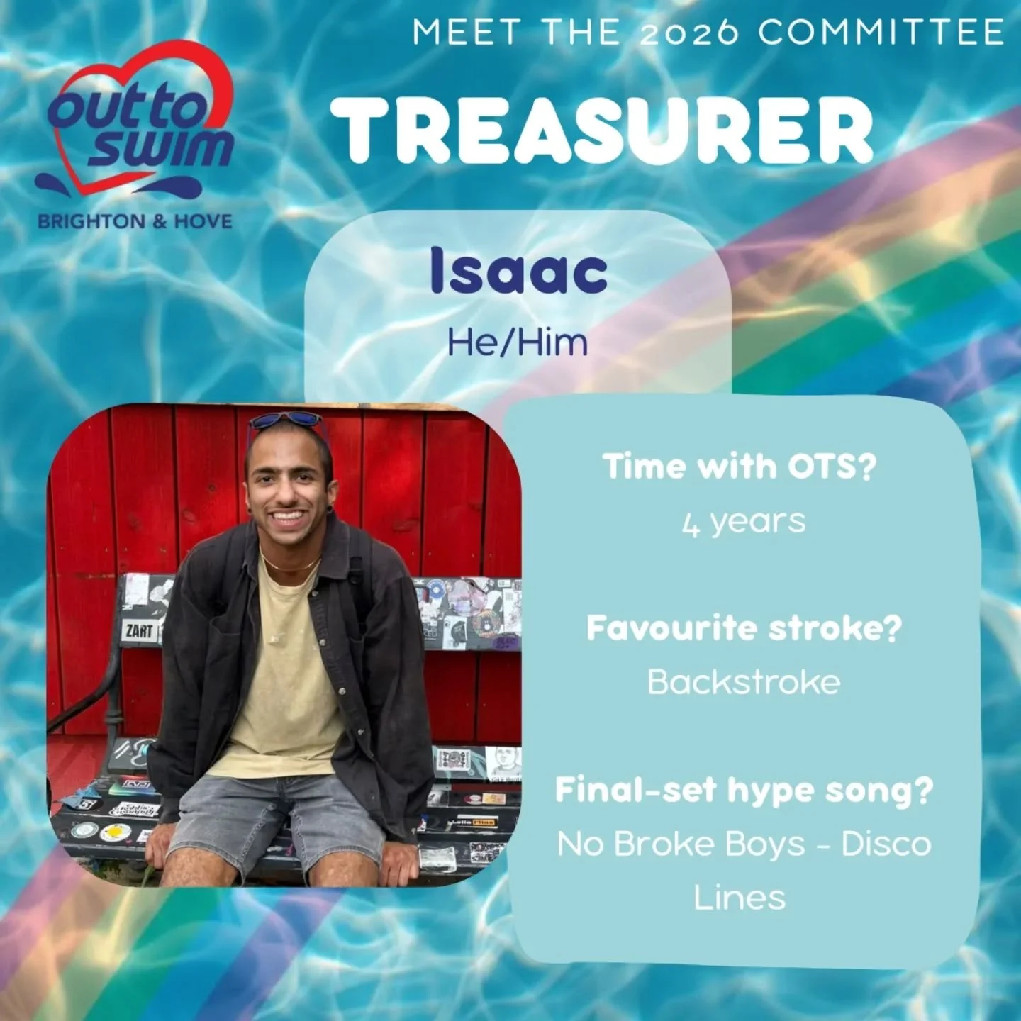 🌈Up next in our Meet the Committee series is Isaac, our Treasurer! 

Isaac makes sure all the numbers add up and keeps our club financially healthy. From keeping the budget on track to chasing invoices and membership fees, he&rsquo;s got it covered.