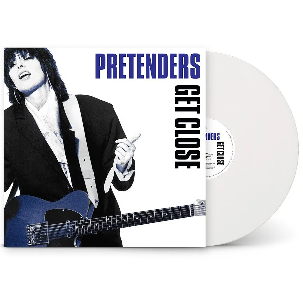 Pretenders - Get Close - White Vinyl, Brand New Master. ***National Albums Day, Saturday, 17th October Exclusive***