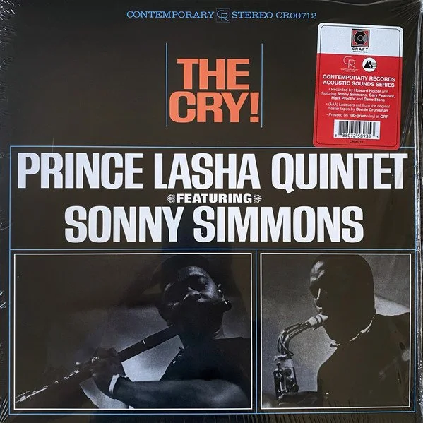 Prince Lasha Quintet ft. Sonny Simmons - The Cry - 1LP on 180g vinyl