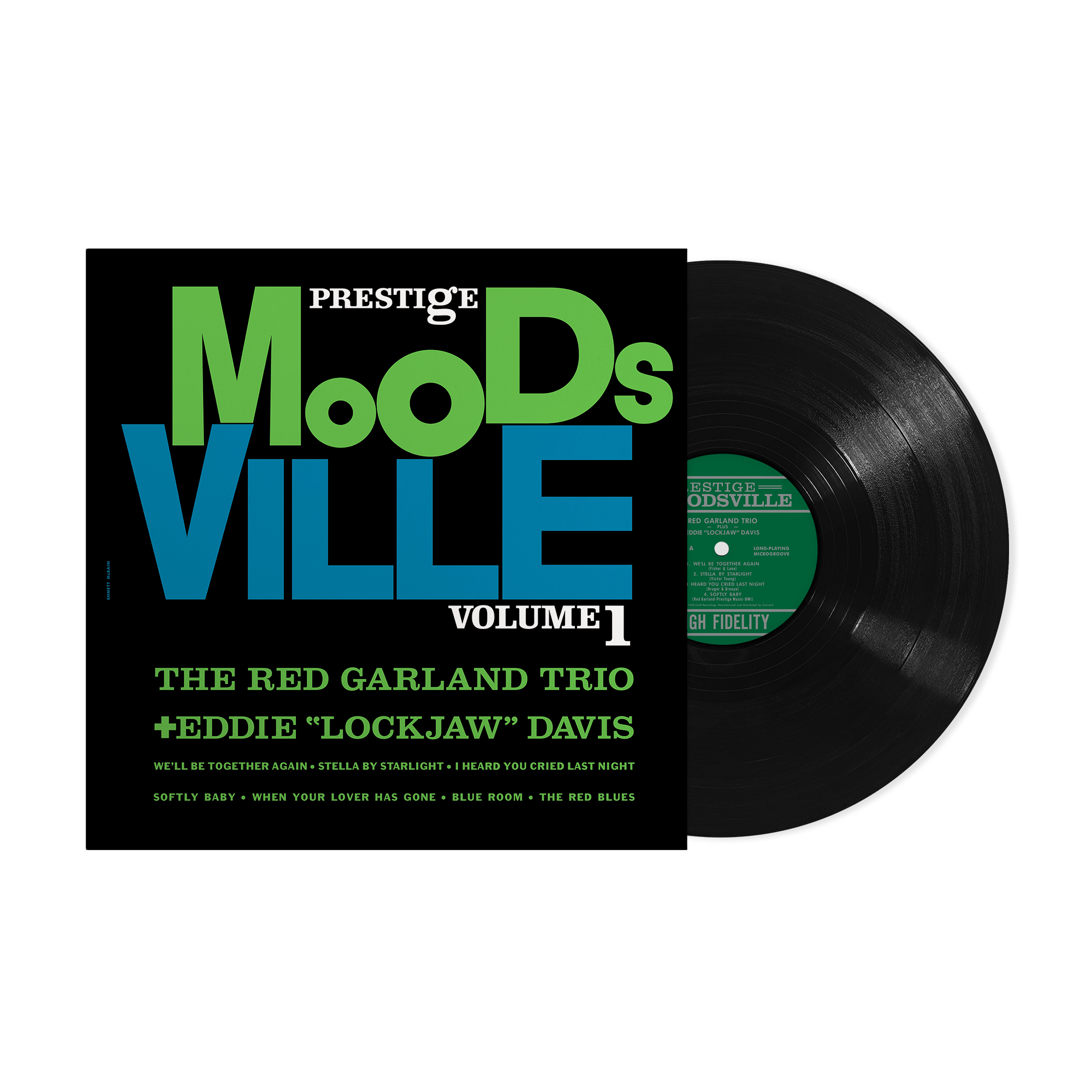 The Red Garland Trio - Eddie "Lockjaw" Davis - Moodsville Volume 1 (Moodsville Acoustic Sounds Series)  Released 18th September