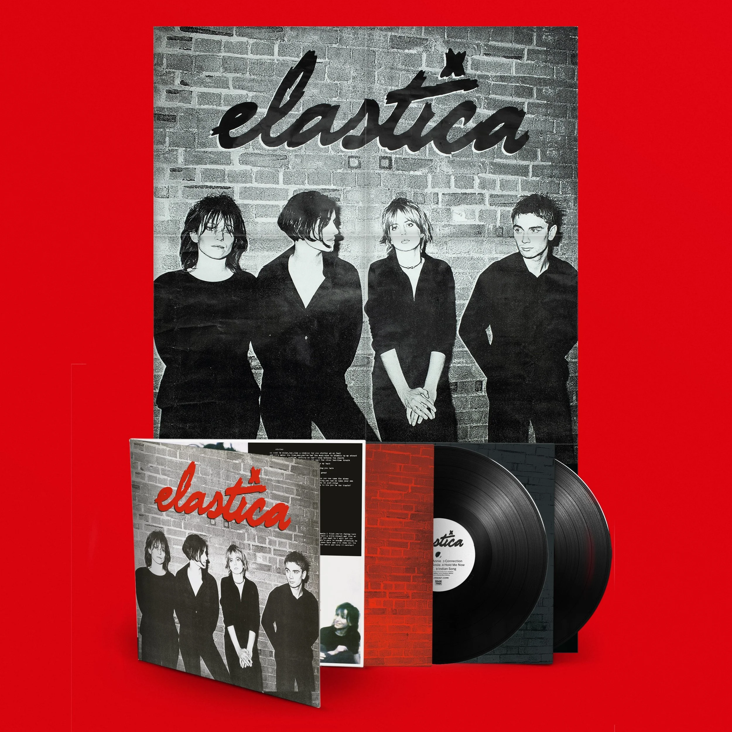 Elastica - Elastica 2LP Deluxe Edition on black vinyl. Released on 2nd October.