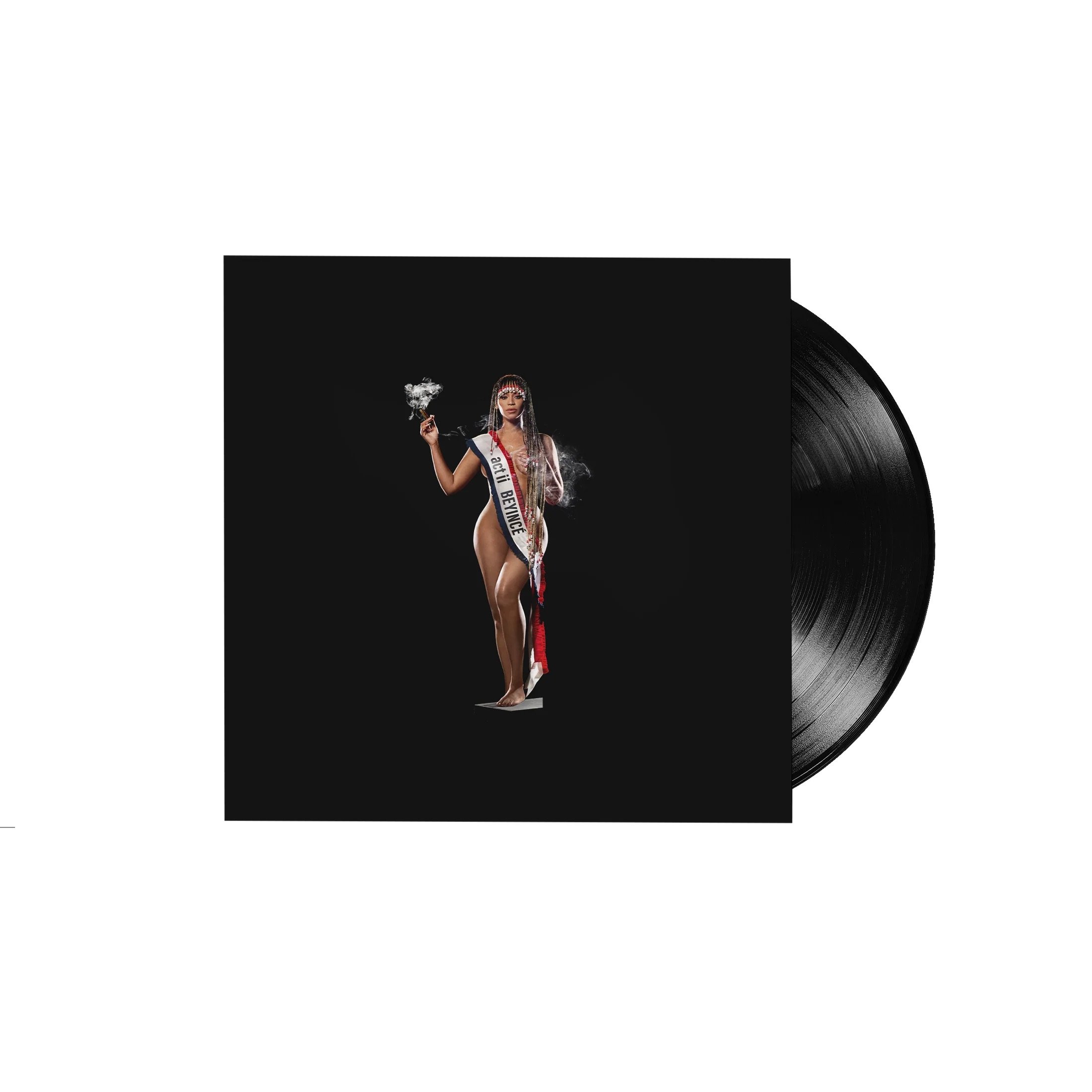 Beyonce - Cowboy Carter Black Vinyl Front Cover.jpeg