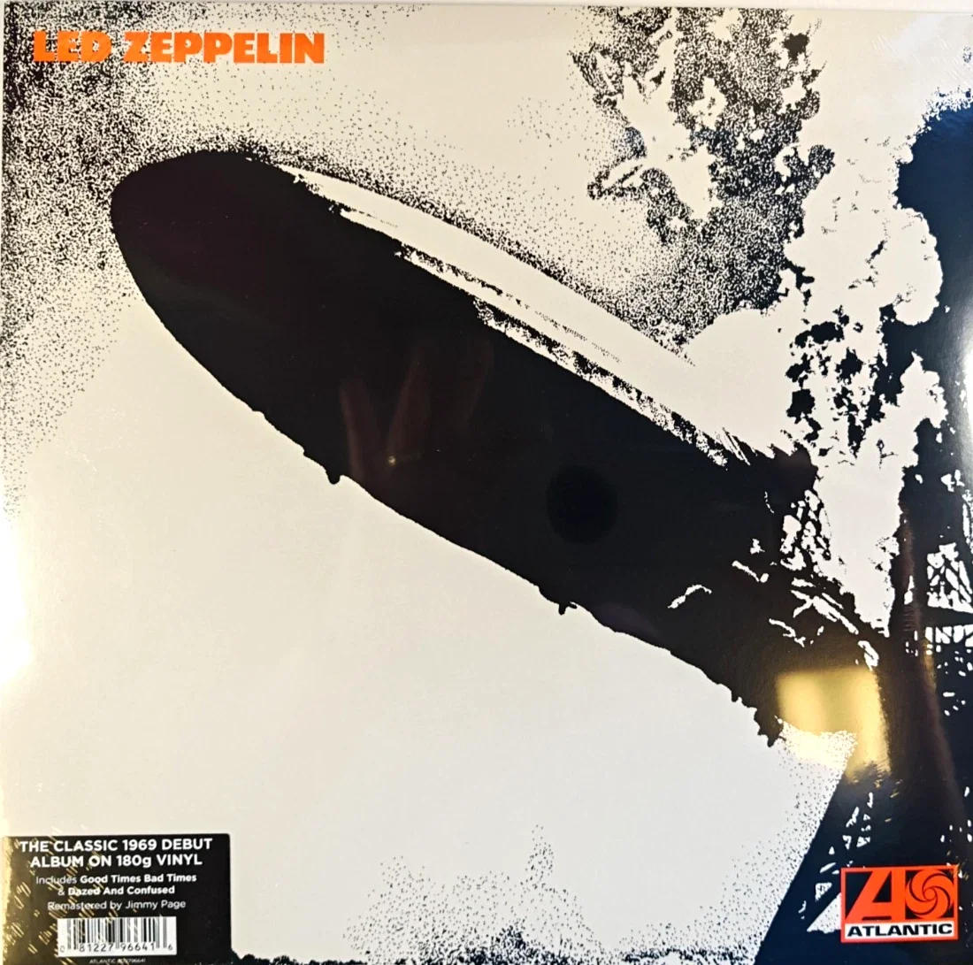 Led Zeppelin - Led Zeppelin. Self titled debut album. On 180g black vinyl. 2020 Reissue, Remastered by Jimmy Page.