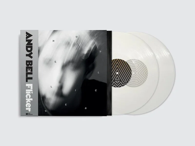 Andy Bell 'Flicker' Transparent / Silver Obi Strip 2LP