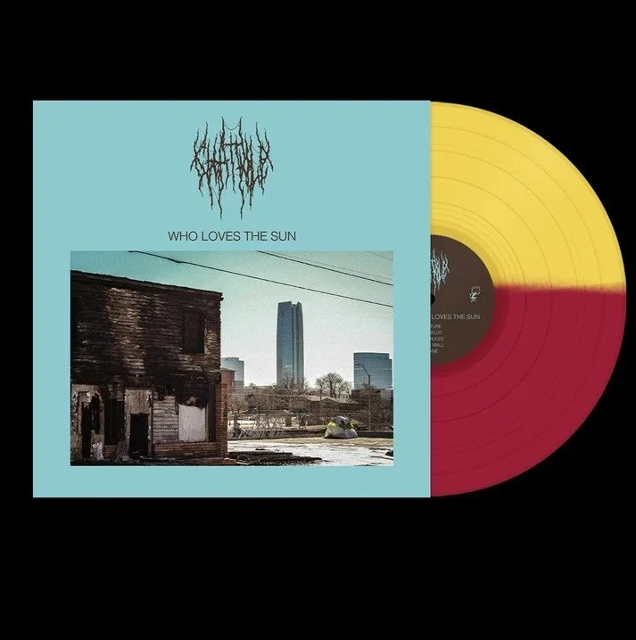 Chat Pile - Who Loves The Sun - 1LP. Ltd UK Indie exclusive, on Half Magenta, Half Lemon Yellow Vinyl. Released 4 September.