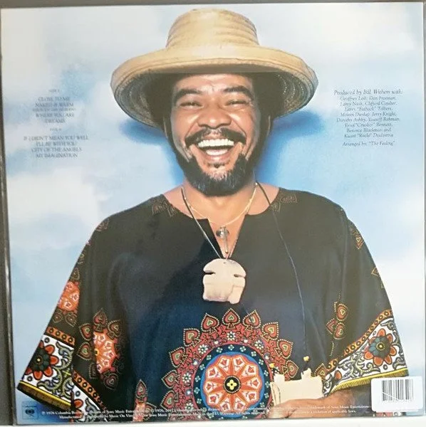 Bill Withers 'Naked & Warm' 1LP Black Vinyl, Music On Vinyl  2020 Reissue.