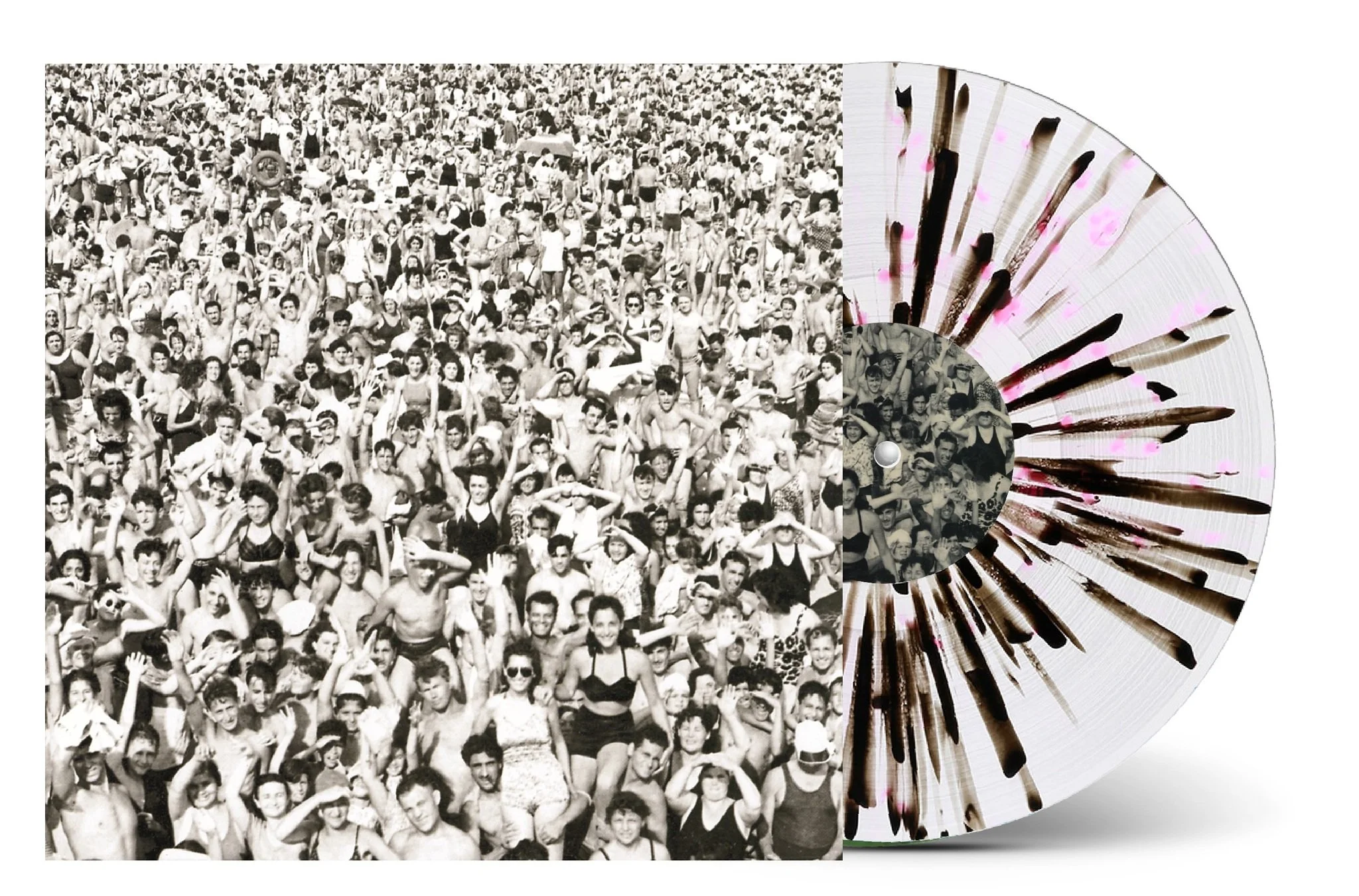 George Michael - Listen Without Prejudice - 1LP 140g black and pink splatter. ***National Albums Day, Saturday, 17th October Exclusive***