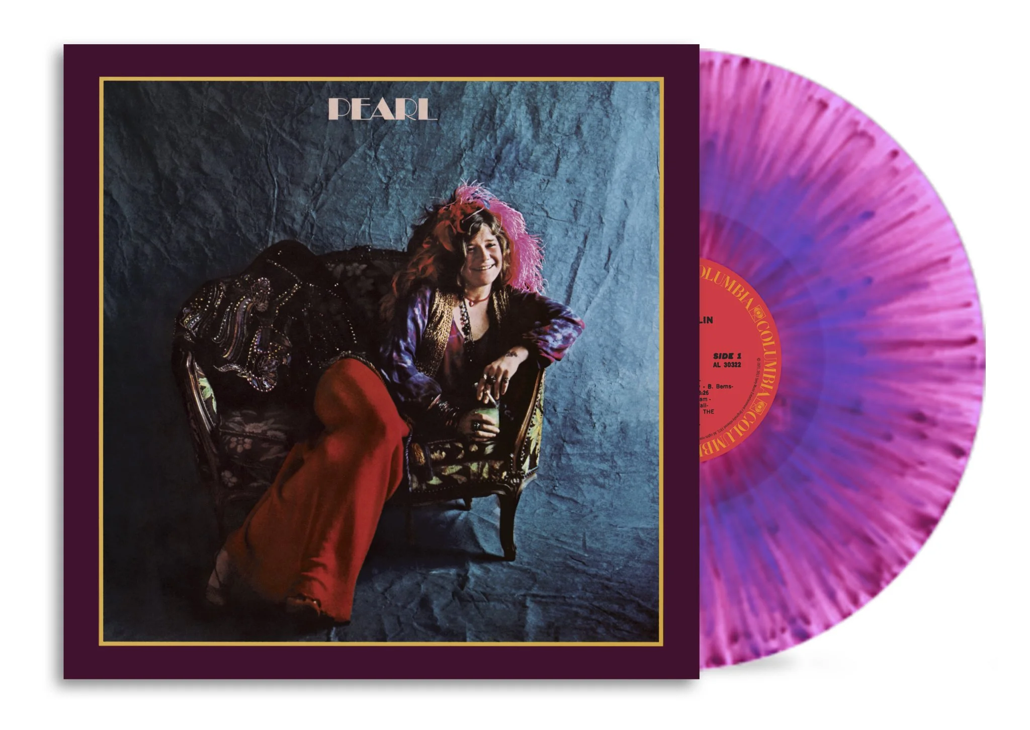 Janis Joplin - Pearl - 1LP Pink Splatter vinyl. ***National Albums Day, Saturday, 17th October Exclusive***