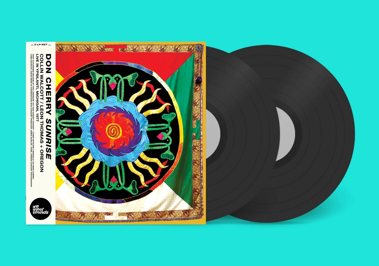 Don Cherry - Sunrise - Fully Authorised Official Release, in Deluxe, Remastered 2LP Gatefold Set. To Be Released 6th November.