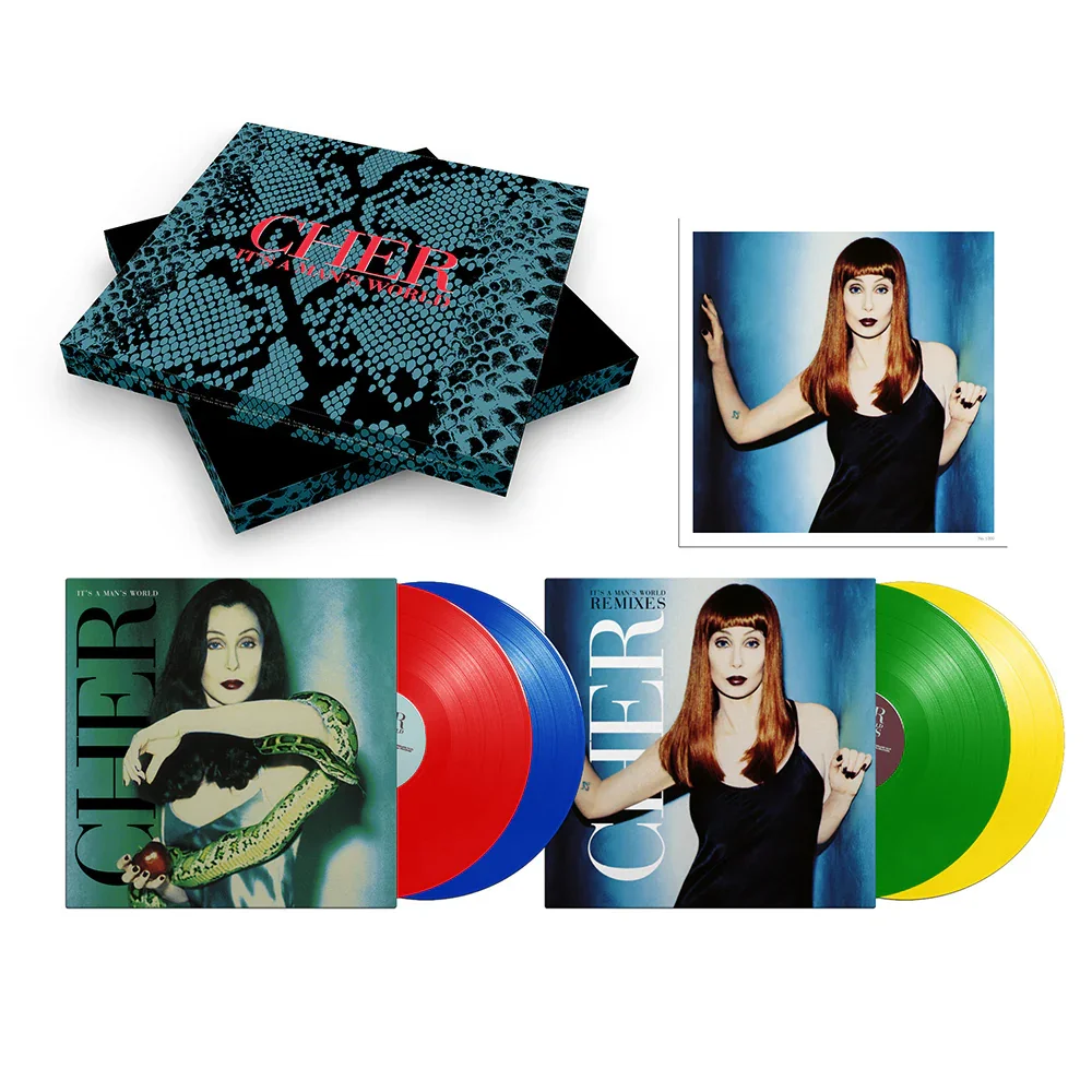 CHER IT'S A MAN'S WORLD (DELUXE EDITION) 4LP
