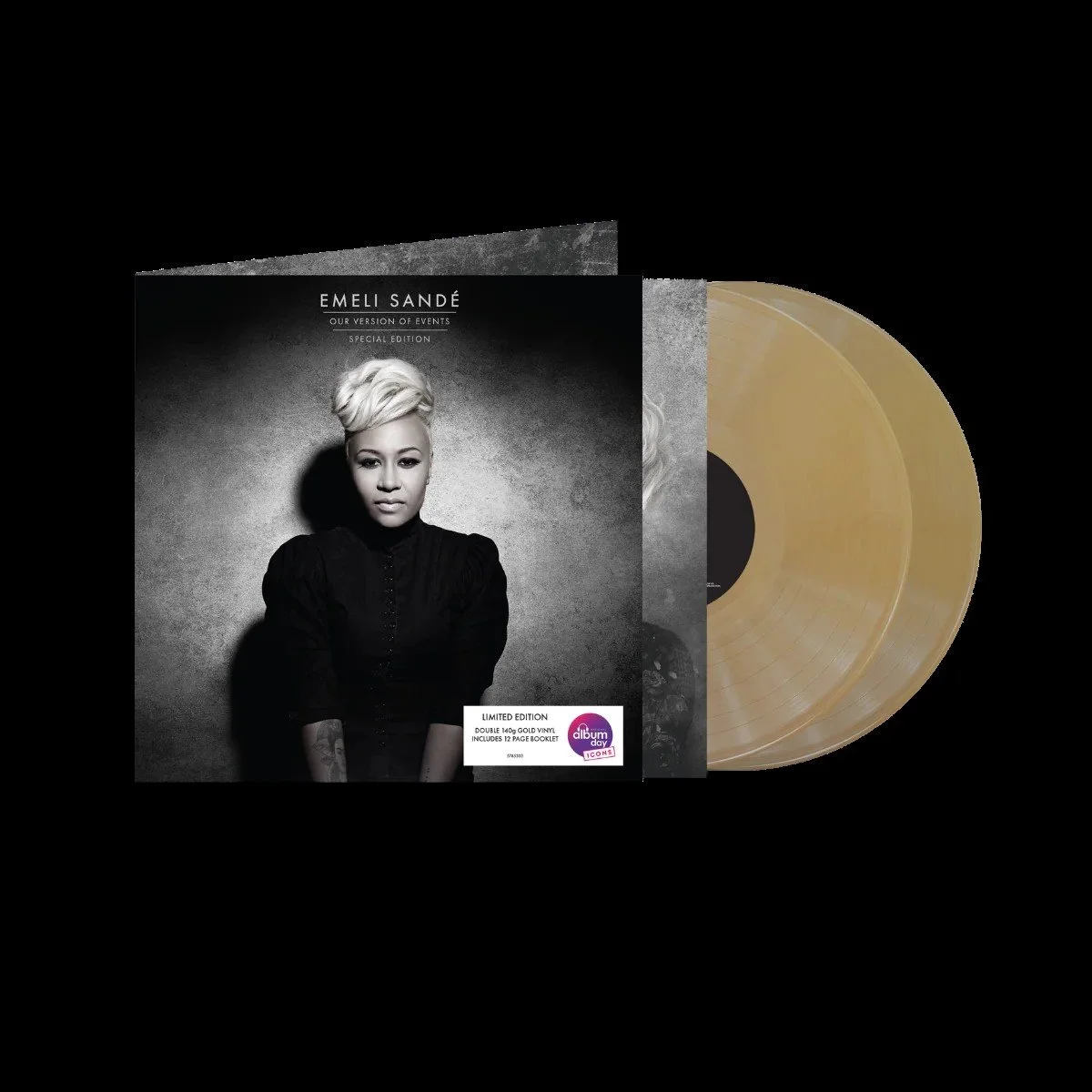 Emeli Sande -  Our Version Of Events - 2LP on Gold coloured vinyl.  ***National Albums Day, Saturday, 17th October Exclusive***
