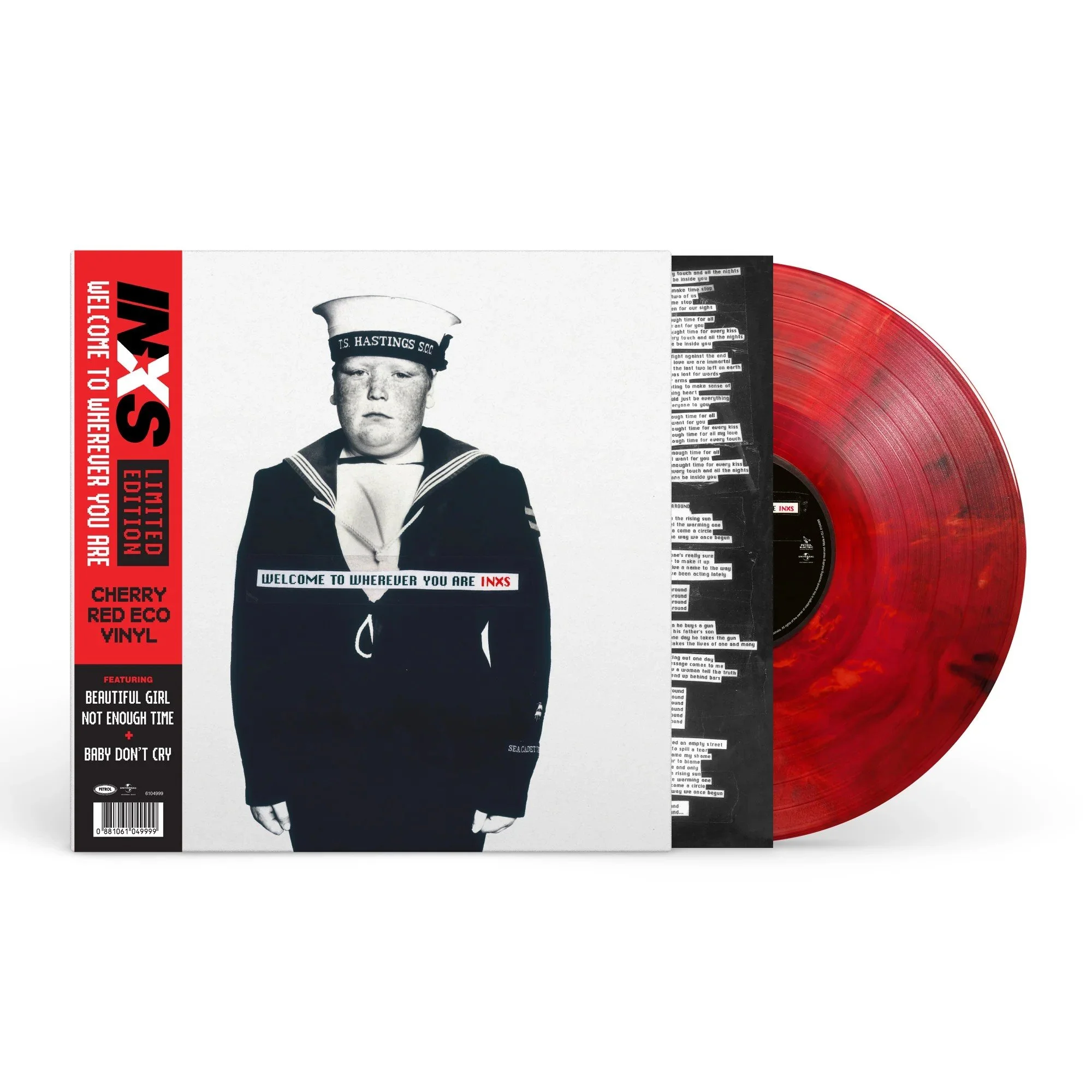 INXS - Welcome To Wherever You Are - 1LP on Cherry Red Coloured Vinyl.  ***National Albums Day, Saturday, 17th October Exclusive***