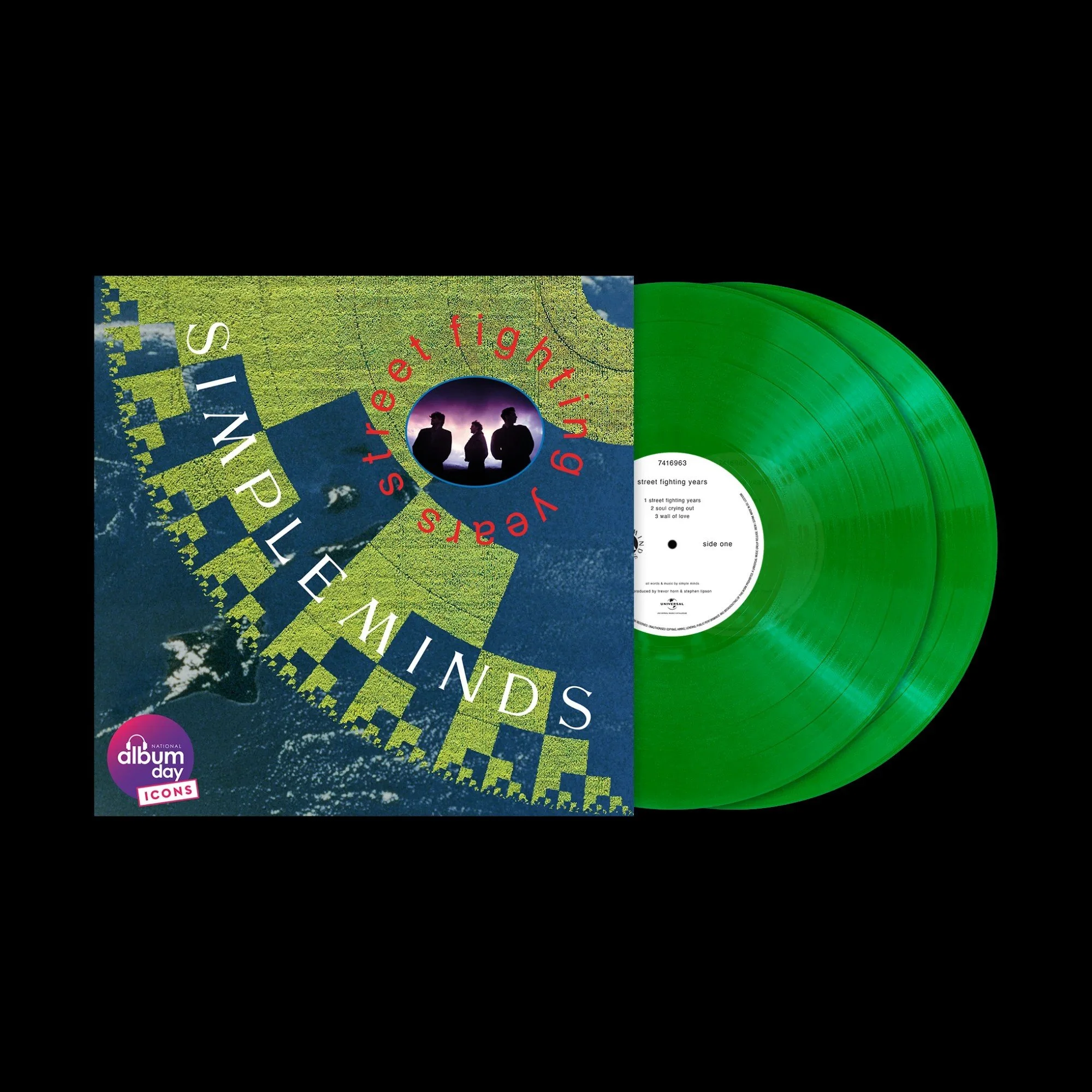Simply Red - Life - 1LP EcoRecord Curacao Blue Vinyl. ***National Albums Day, Saturday, 17th October Exclusive***
