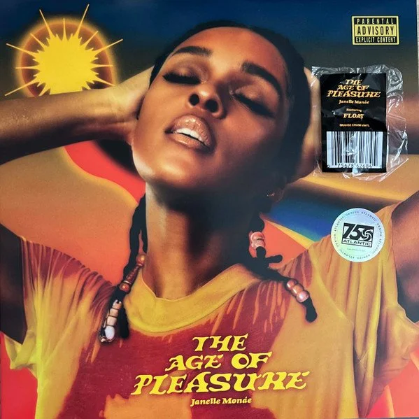 Janelle Monae - The Age of Pleasure 1LP. Orange Crush Vinyl; Gatefold cover.
