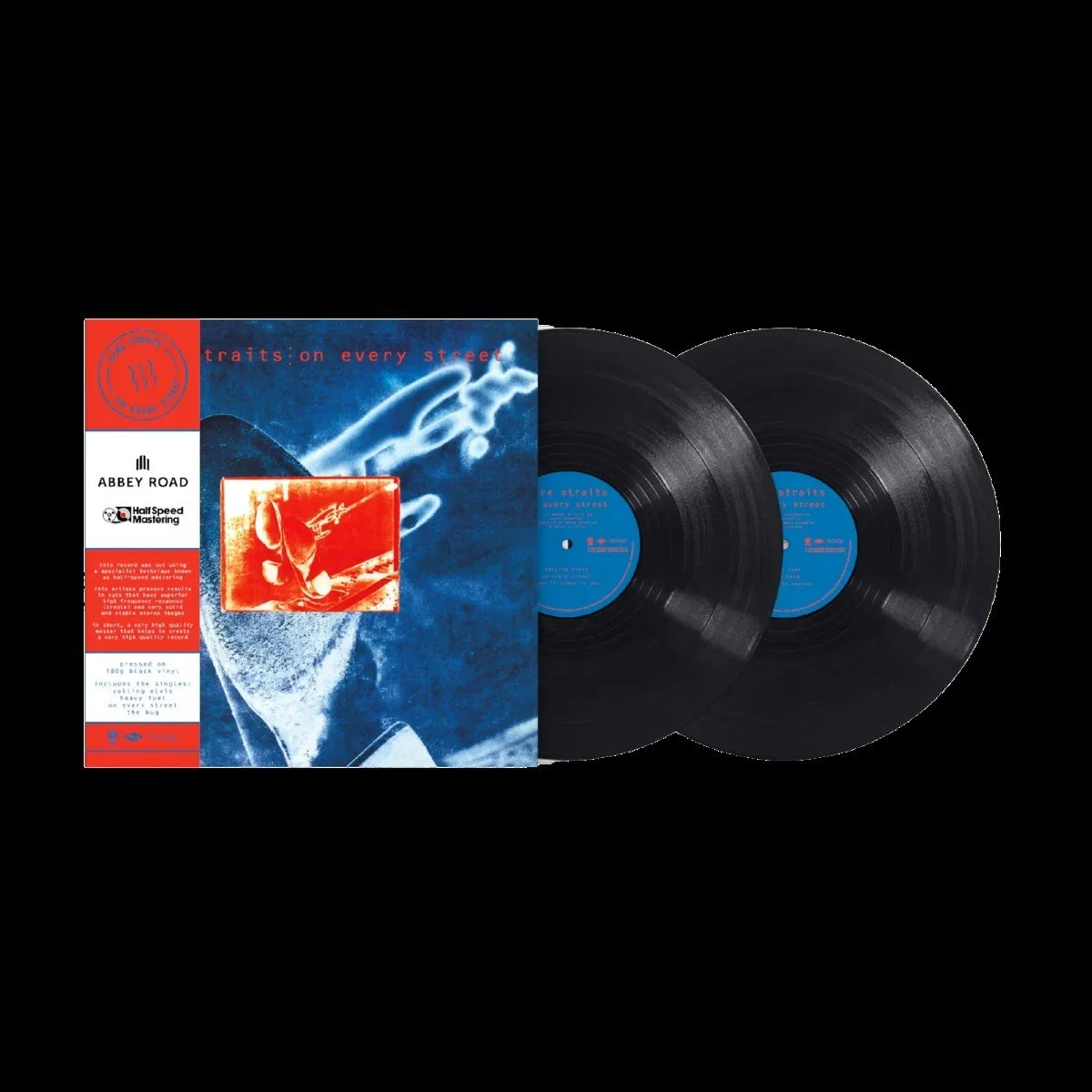 Dire Straits - On Every Street, 35th Anniversary - 2LP Half Speed Master on Black Vinyl.  ***National Albums Day, Saturday, 17th October Exclusive***