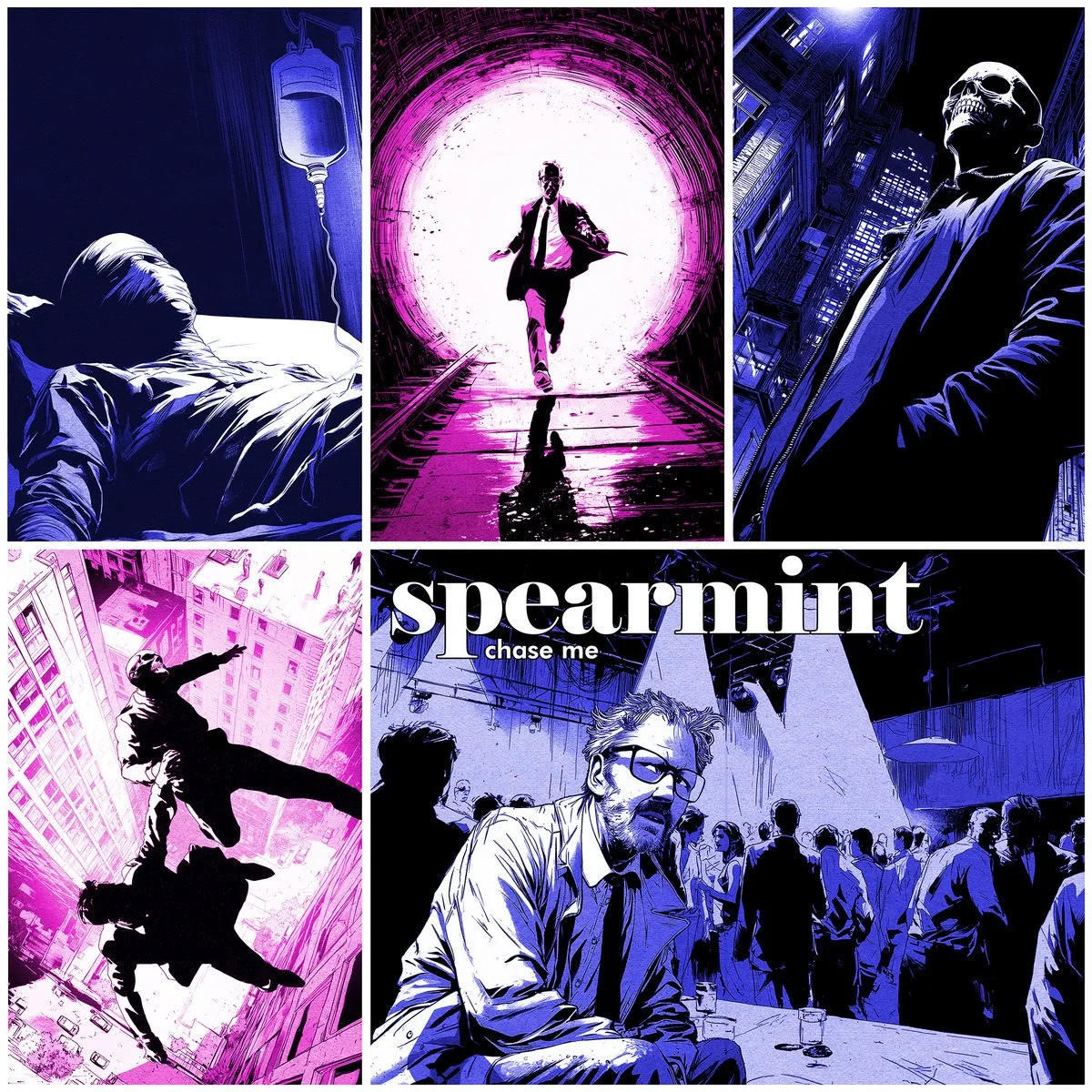 Spearmint - Chase Me - Ltd 1LP Black Vinyl and 28 page lyric book.  Released 24th July 2026