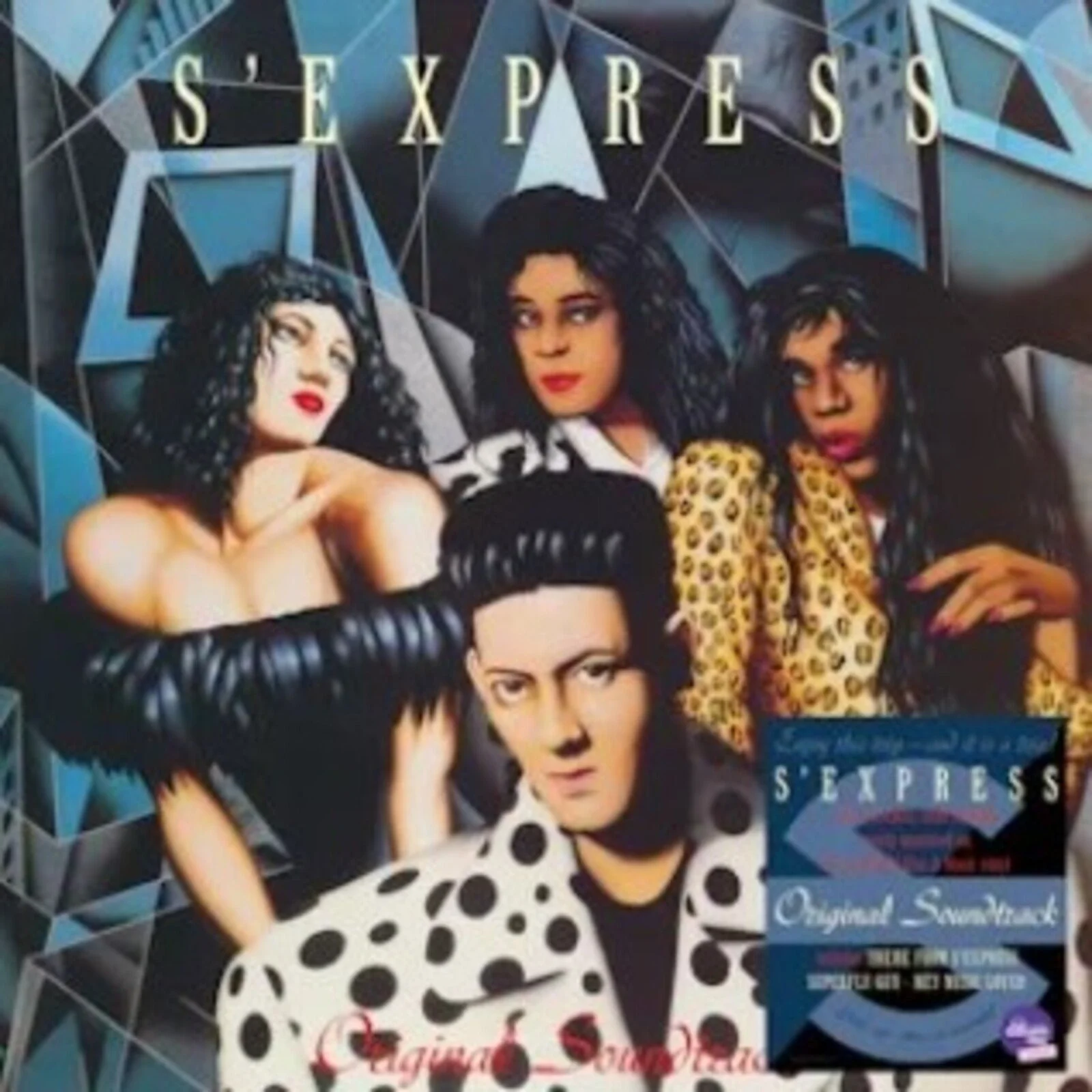 S'Express - Original Soundtrack (Half Black and Blue Vinyl).  ***National Albums Day, Saturday, 17th October Exclusive***