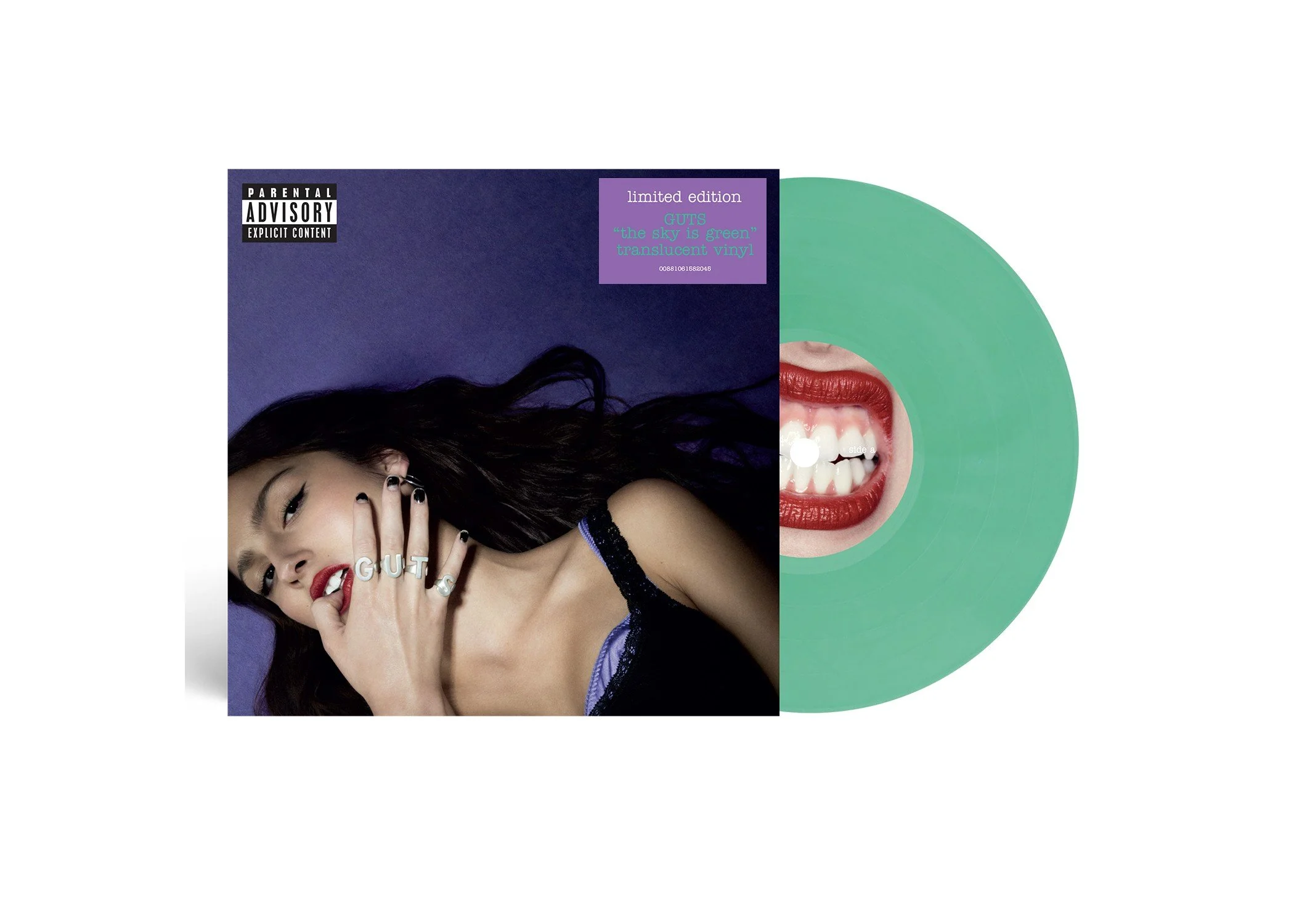 Olivia Rodrigo - GUTS -  1LP "the sky is green" translucent Coloured vinyl. To be released 20th November.