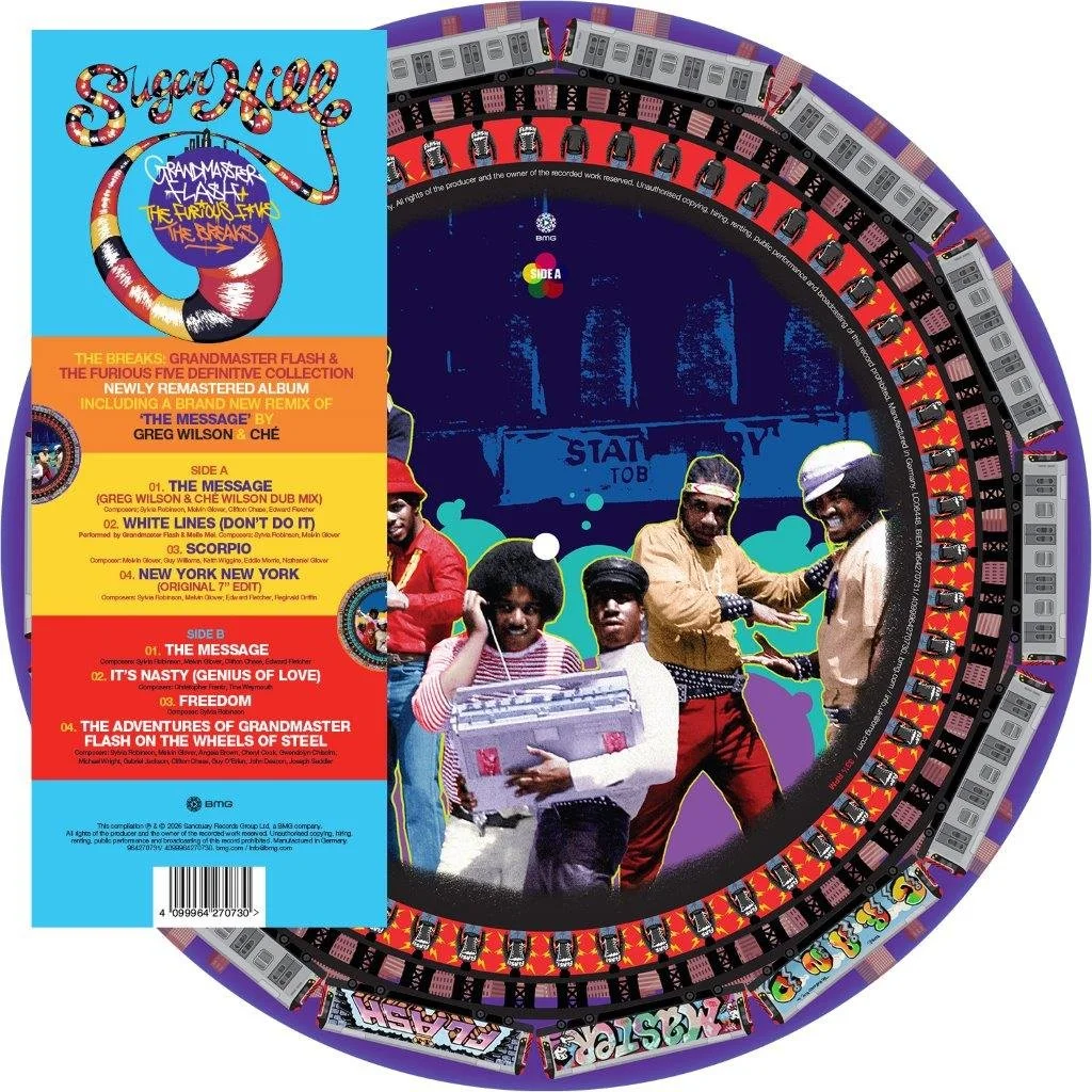 Grandmaster Flash & The Furious Five - The Breaks: Grandmaster Flash & The Furious Five Definitive Collection. Limited Edition on Zoetrope Vinyl. To Be Released 30th October.