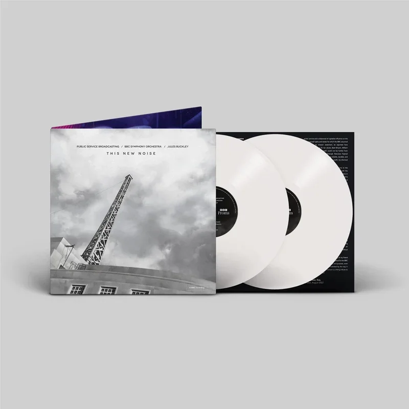 Public Service Broadcasting - This New Noise - with BBC Symphony Orchestra / Jules Buckley Ltd White Vinyl Double LP