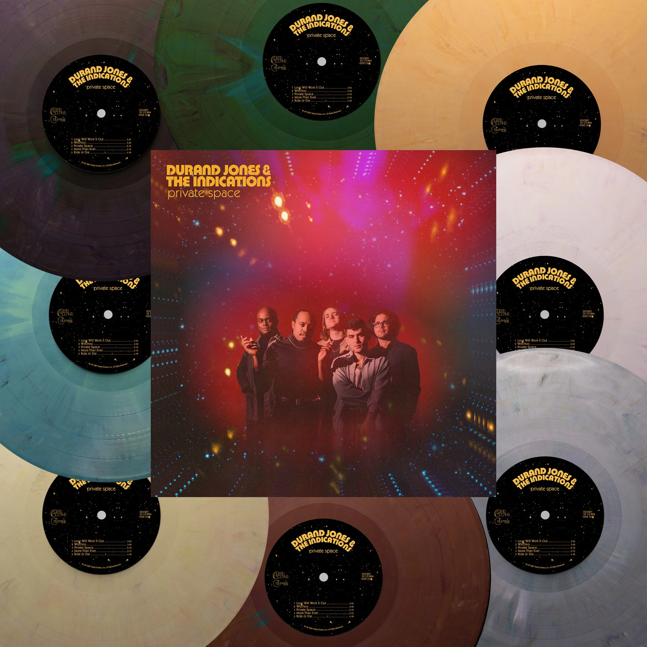 Durand Jones & The Indications - Private Space (ReVINYL Edition) - on Eco Mix (Random Colour Vinyl, including Black). To Be Released 18th September.