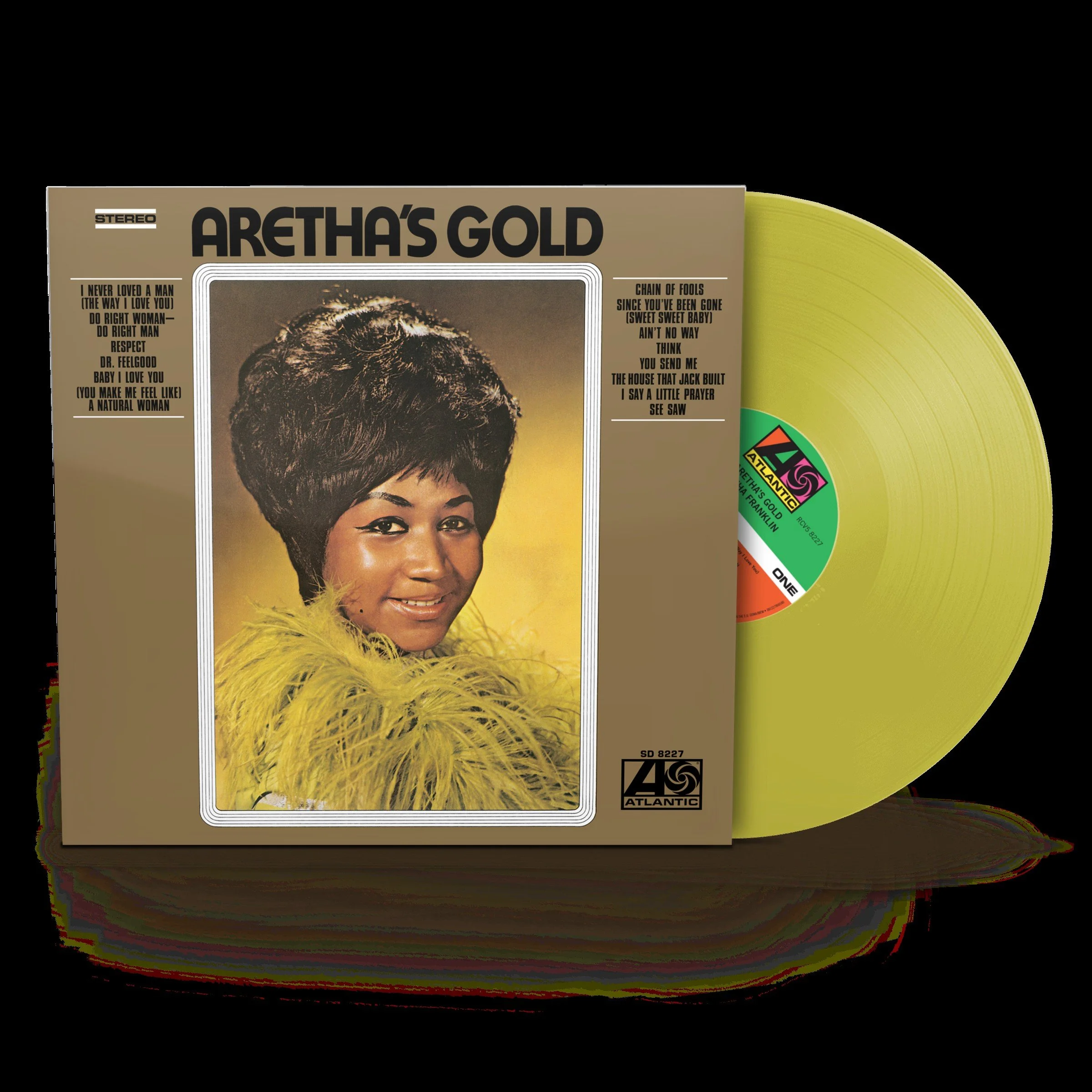 Aretha Franklin - Aretha’s Gold - 1LP Yellow Vinyl. ***National Albums Day, Saturday, 17th October***