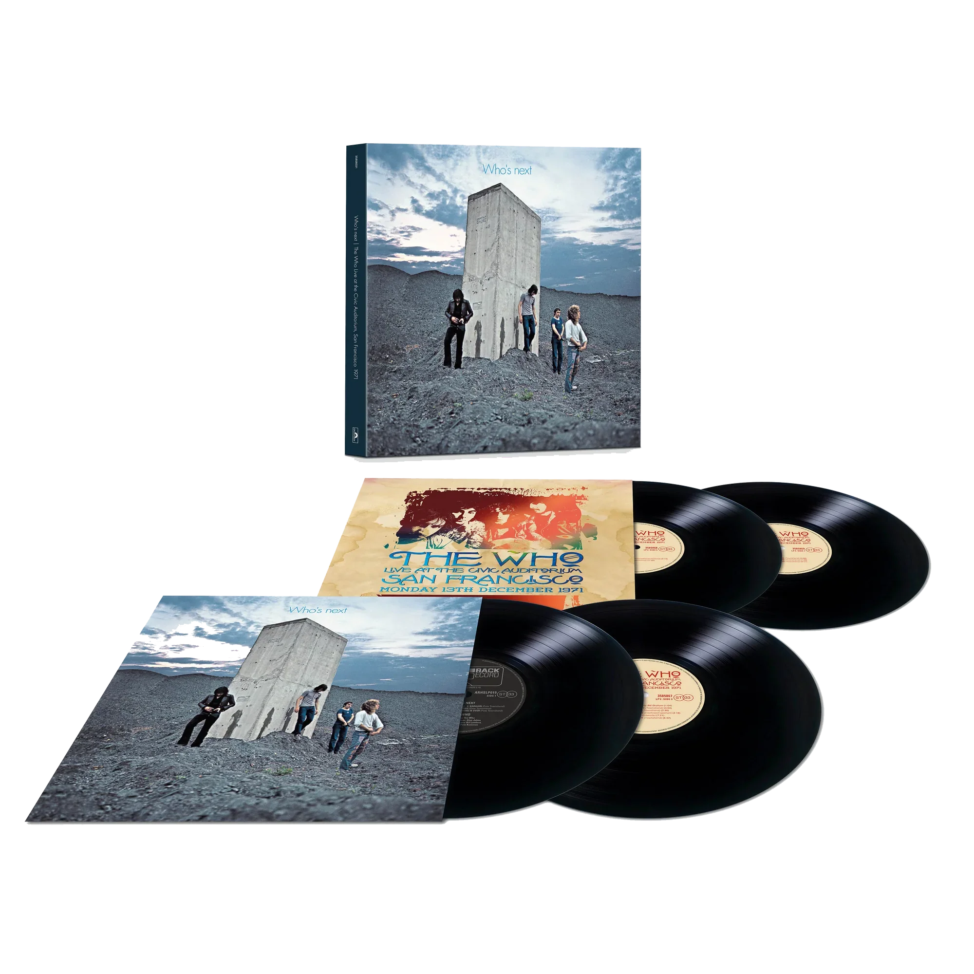 Who's Next The Who's Iconic 1971 album, 4LP Deluxe Remastered Box Set