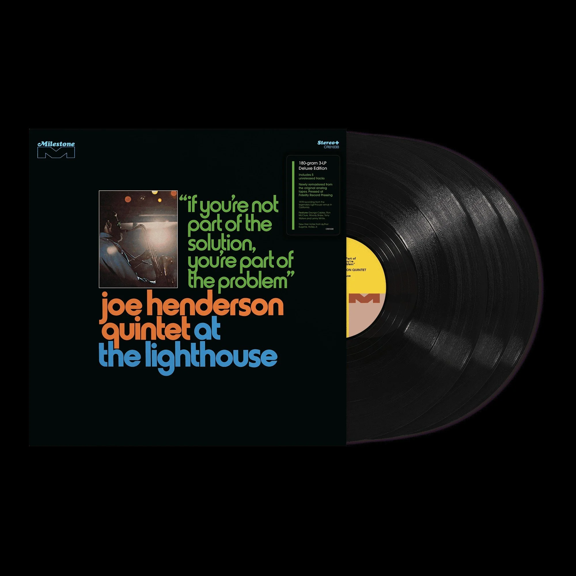 Joe Henderson Quintet - At The Lighthouse: If You're Not Part Of The Solution, You're Part Of The Problem. To Be Released 6th November.