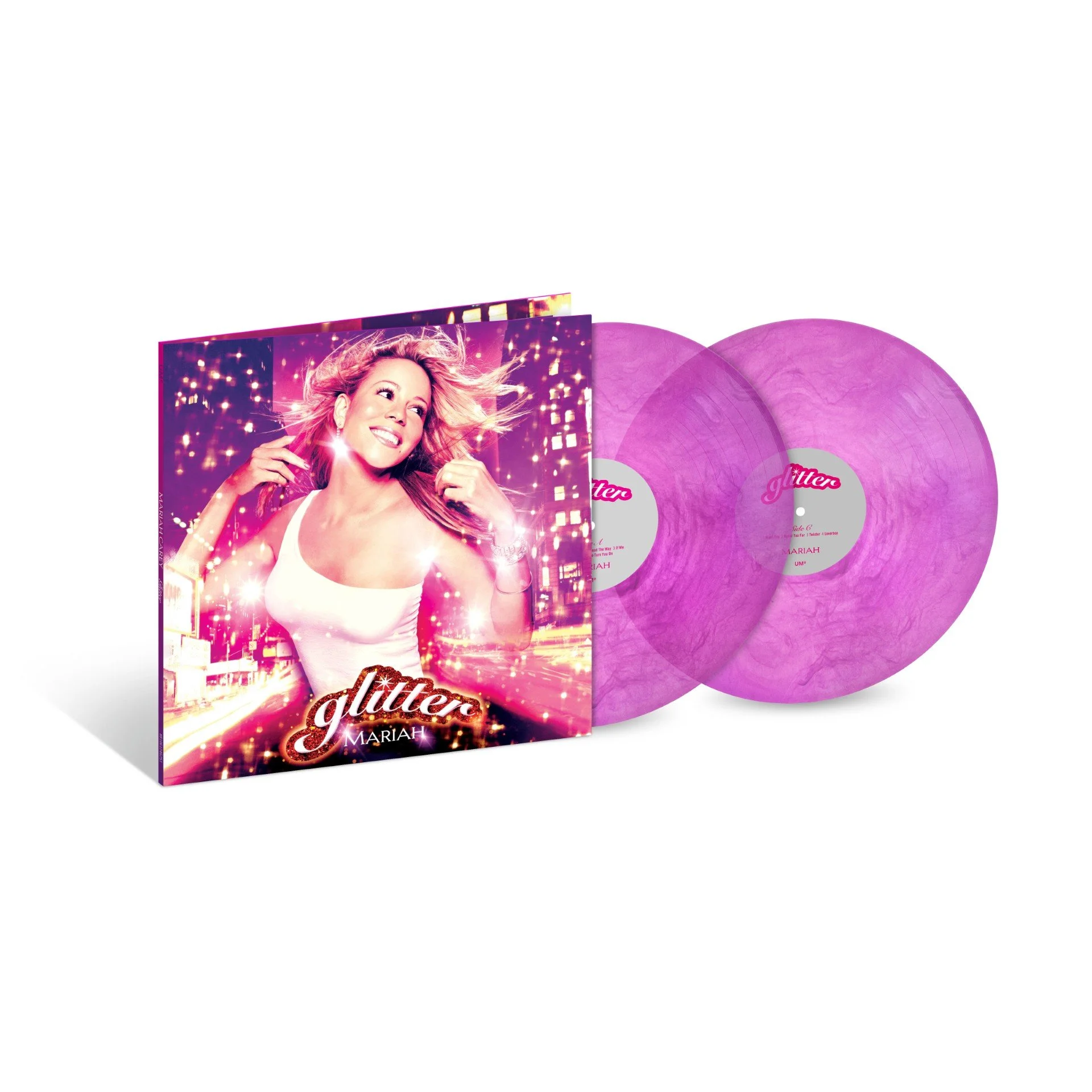 Mariah Carey - Glitter (25th Anniversary) - 2LP Midnight Purple Vinyl. Released 23rd October