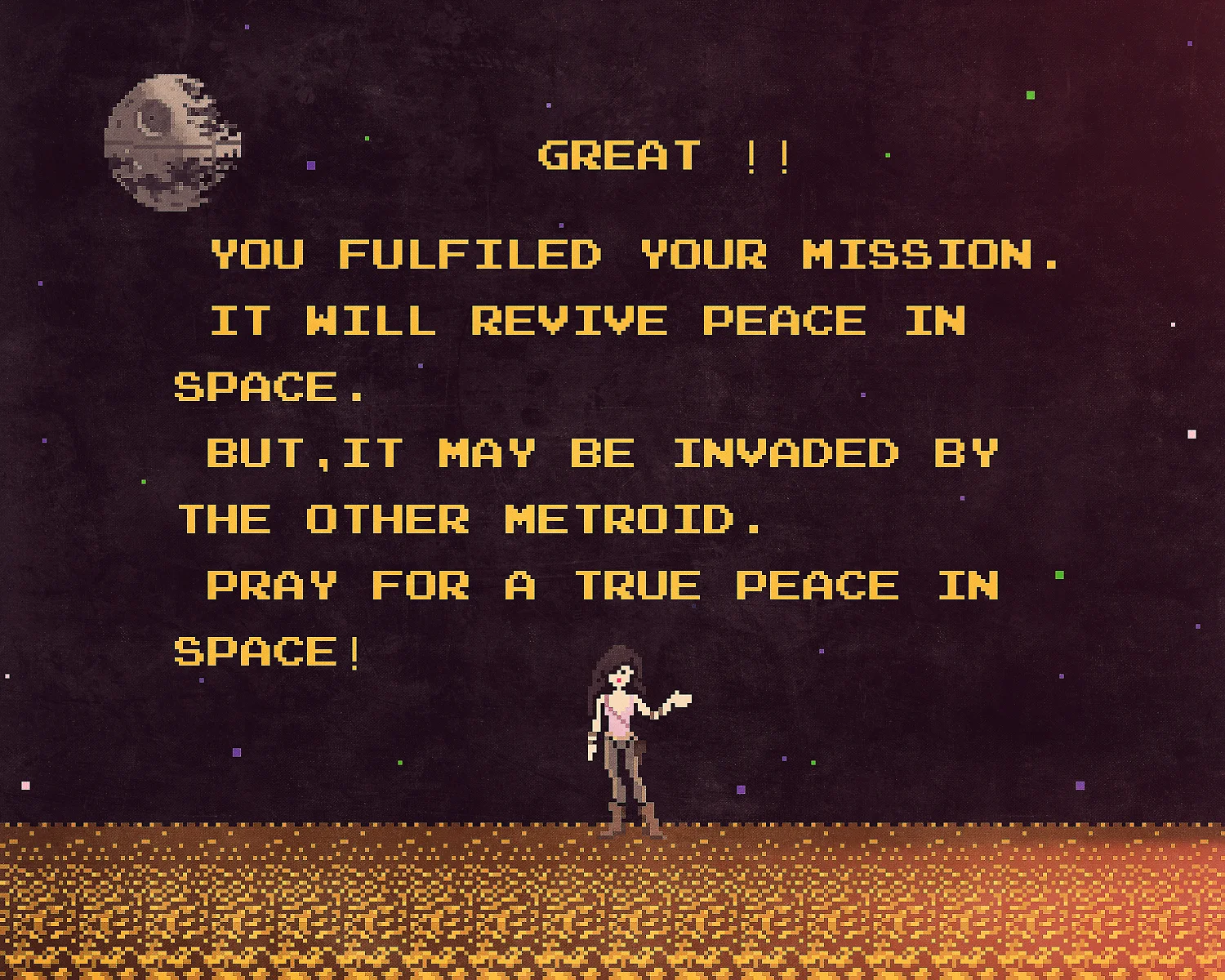 Metroid x Captain Lights x Star Wars mashup